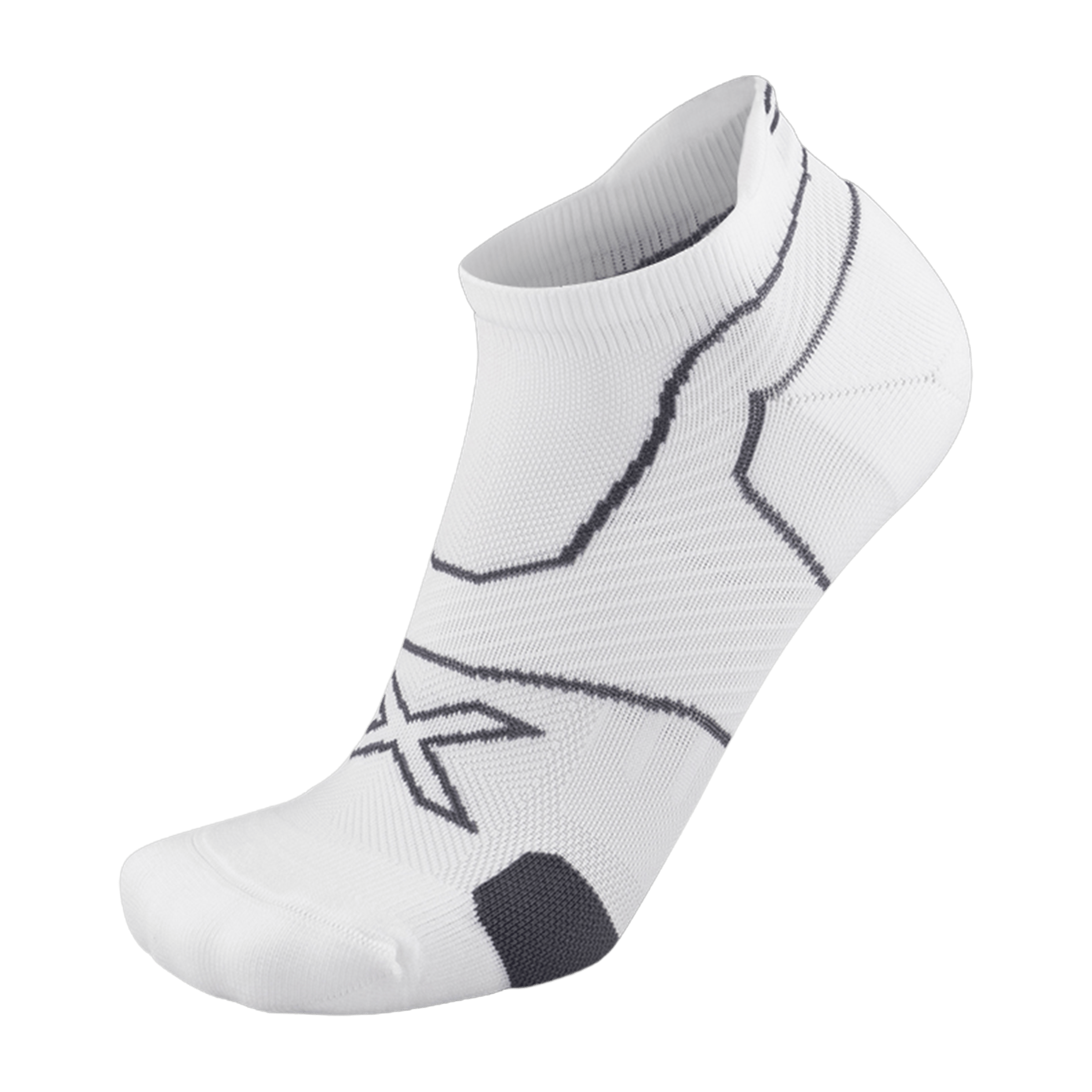Unisex 2XU Vectr Cushion No Show Sock