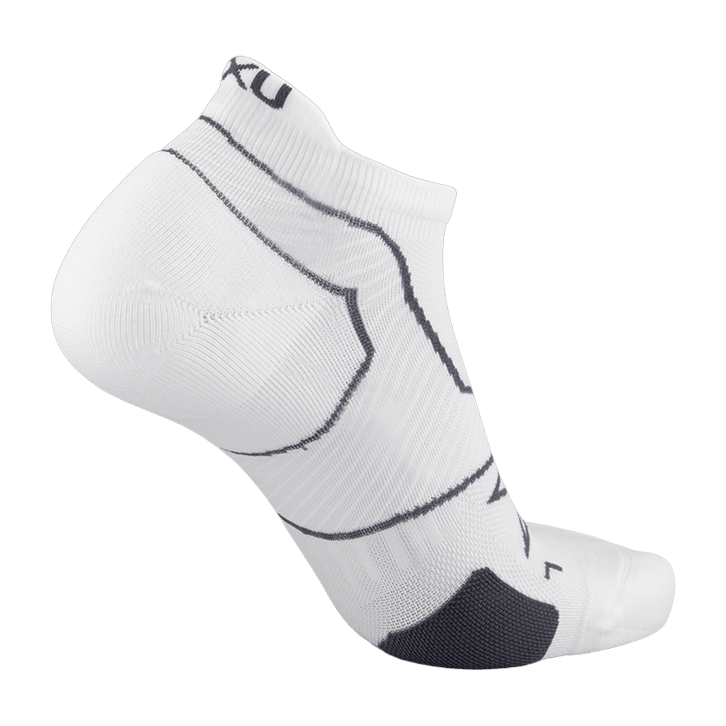 Unisex 2XU Vectr Cushion No Show Socks
