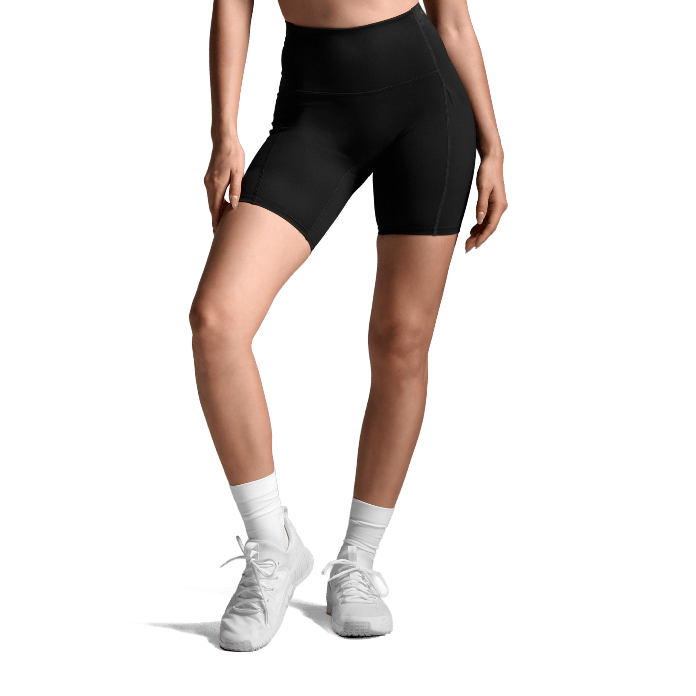 Womens 2XU Form Stash Hi-Rise 6" Bike Shorts