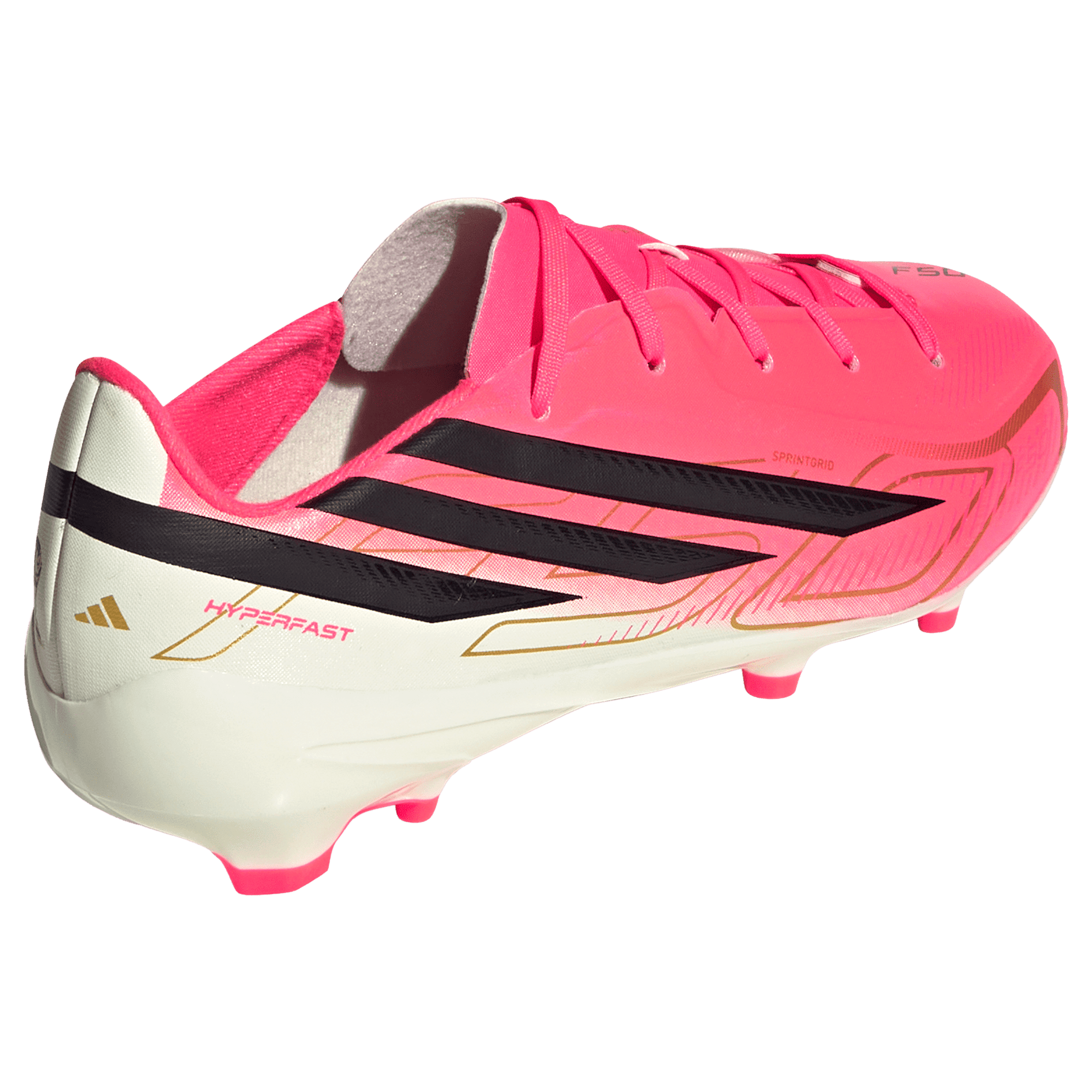 Kids adidas F50 Hyperfast League (FG) Football Boots