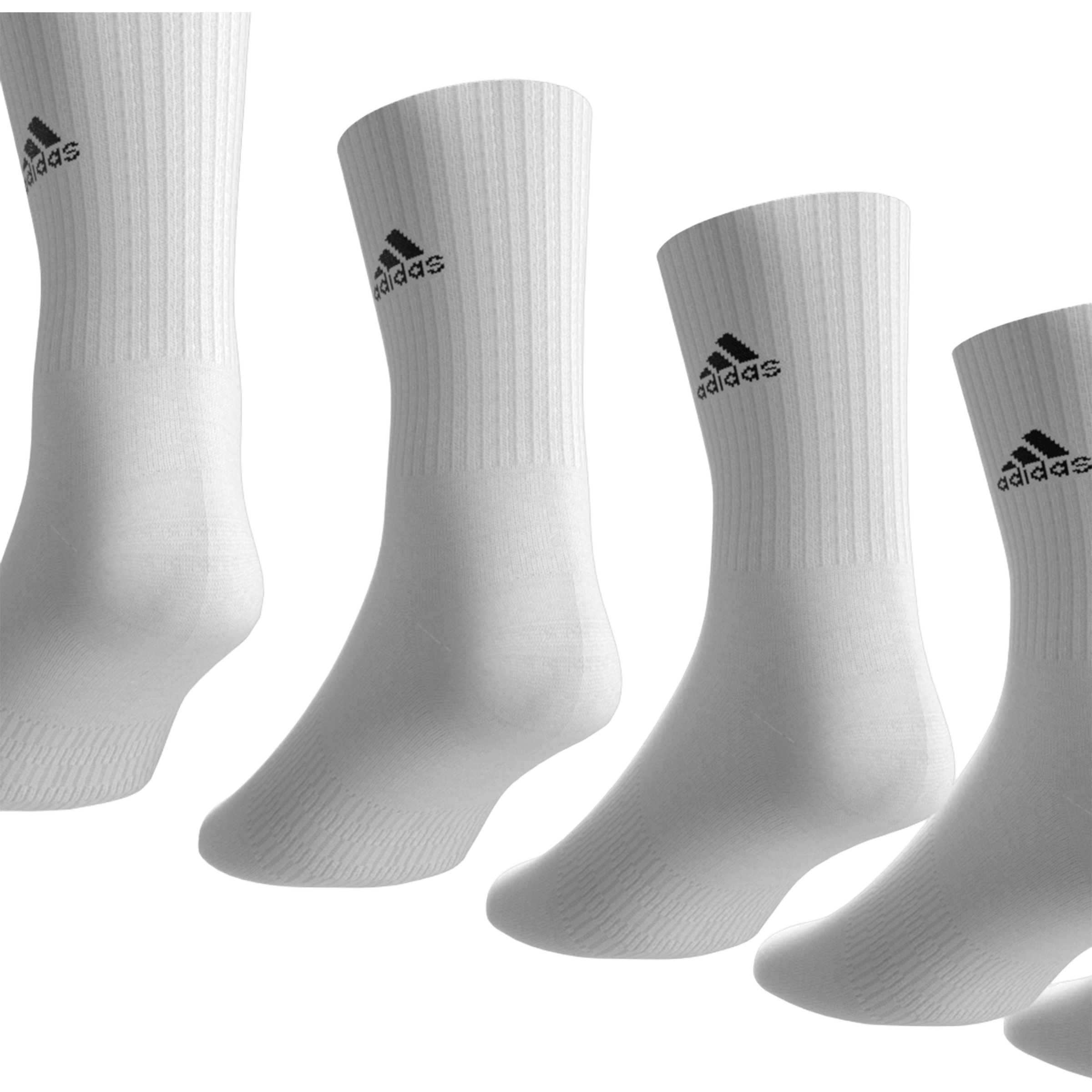 Unisex adidas Cushioned (6pk) Crew Socks