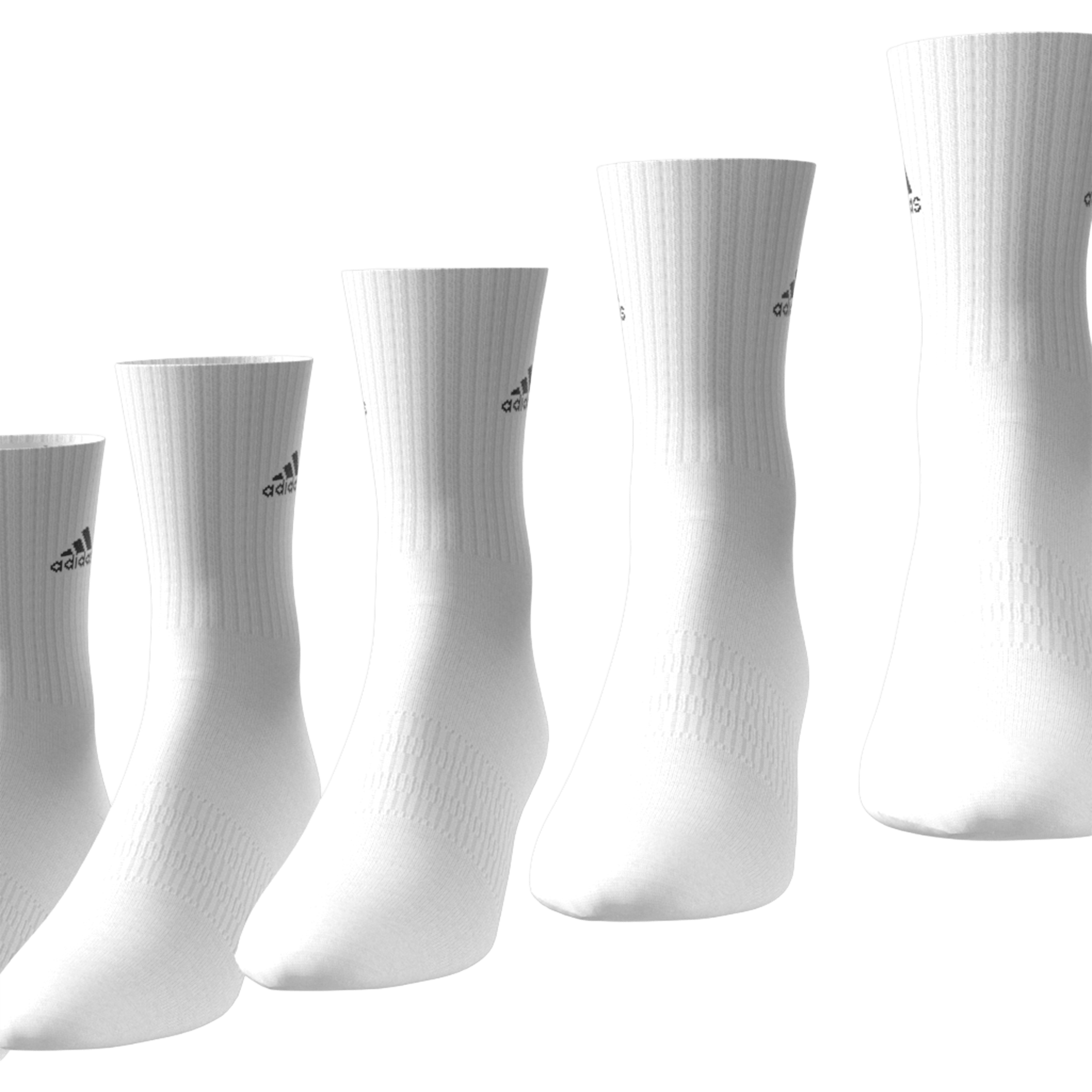 Unisex adidas Cushioned (6pk) Crew Socks