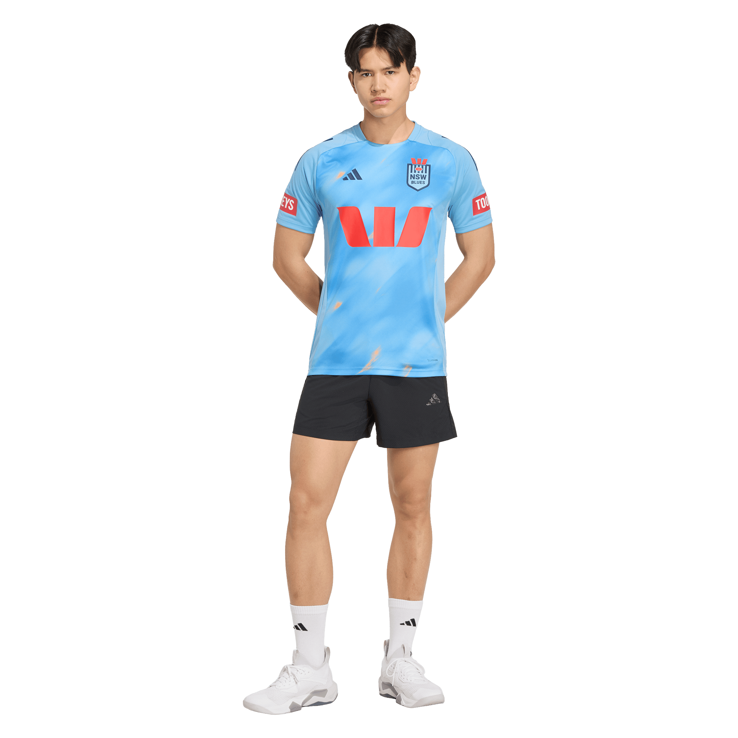 Mens adidas Westpac NSW Blues Performance Tee