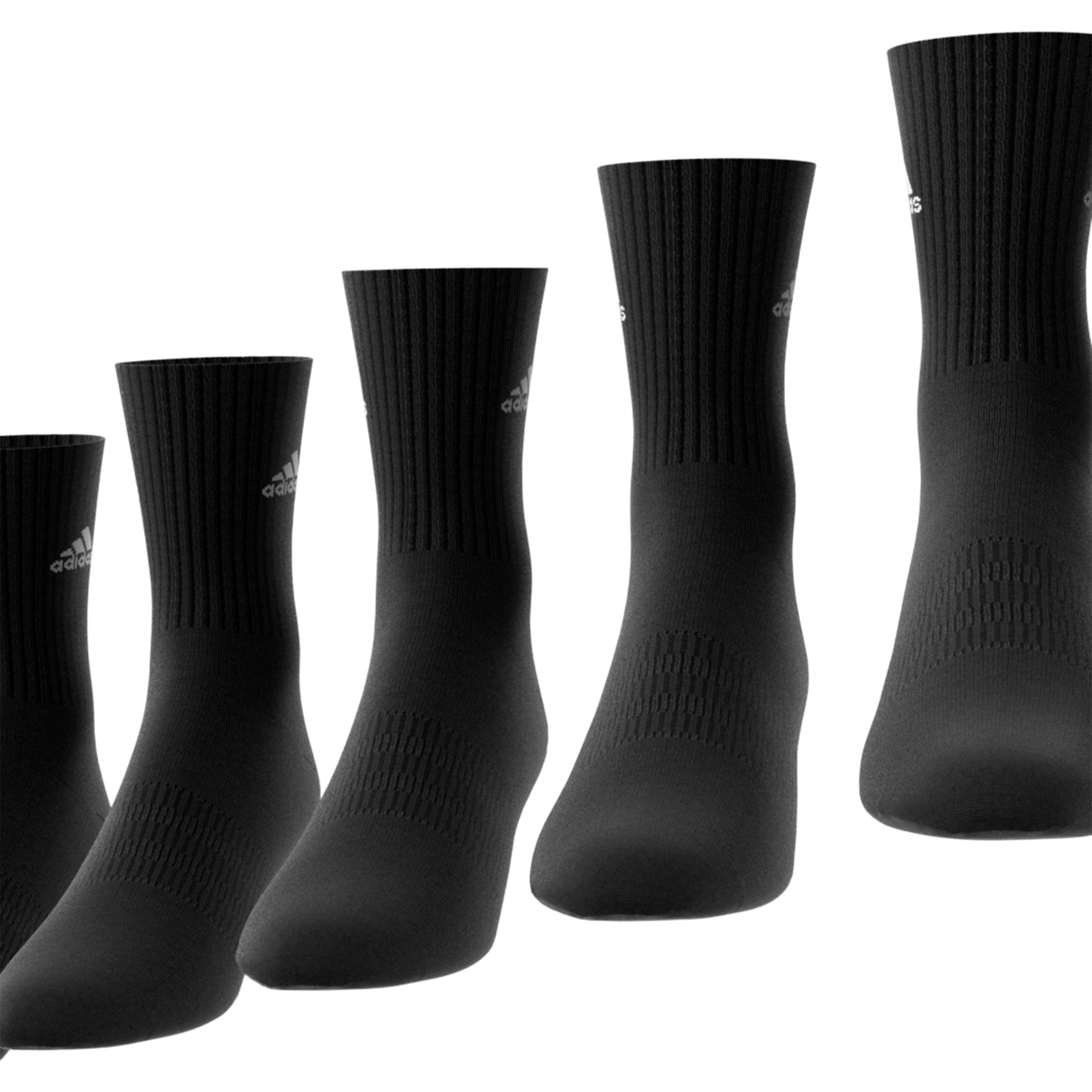 Unisex adidas Cushioned (6pk) Crew Socks