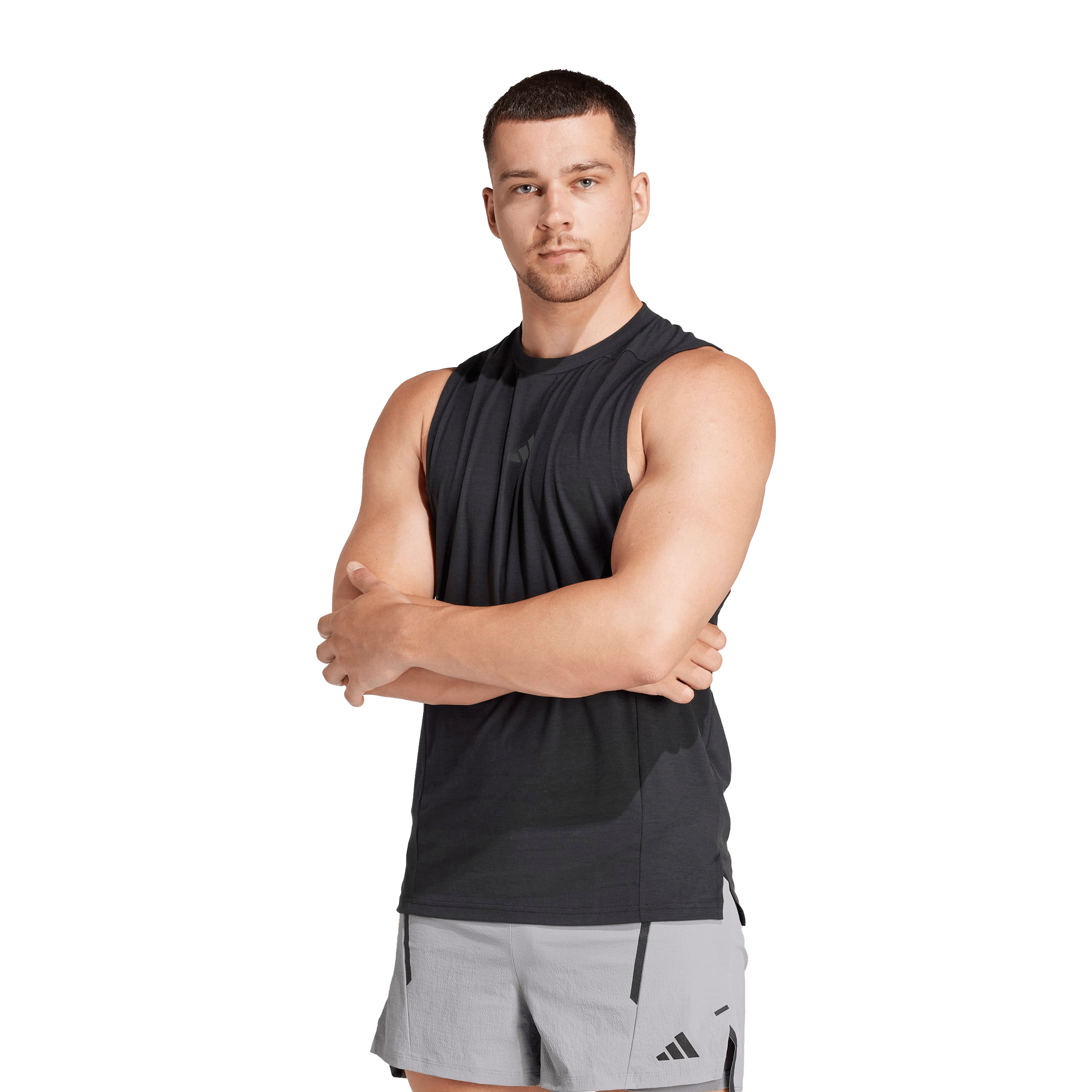 Mens adidas Designed For Training Workout Tank Top