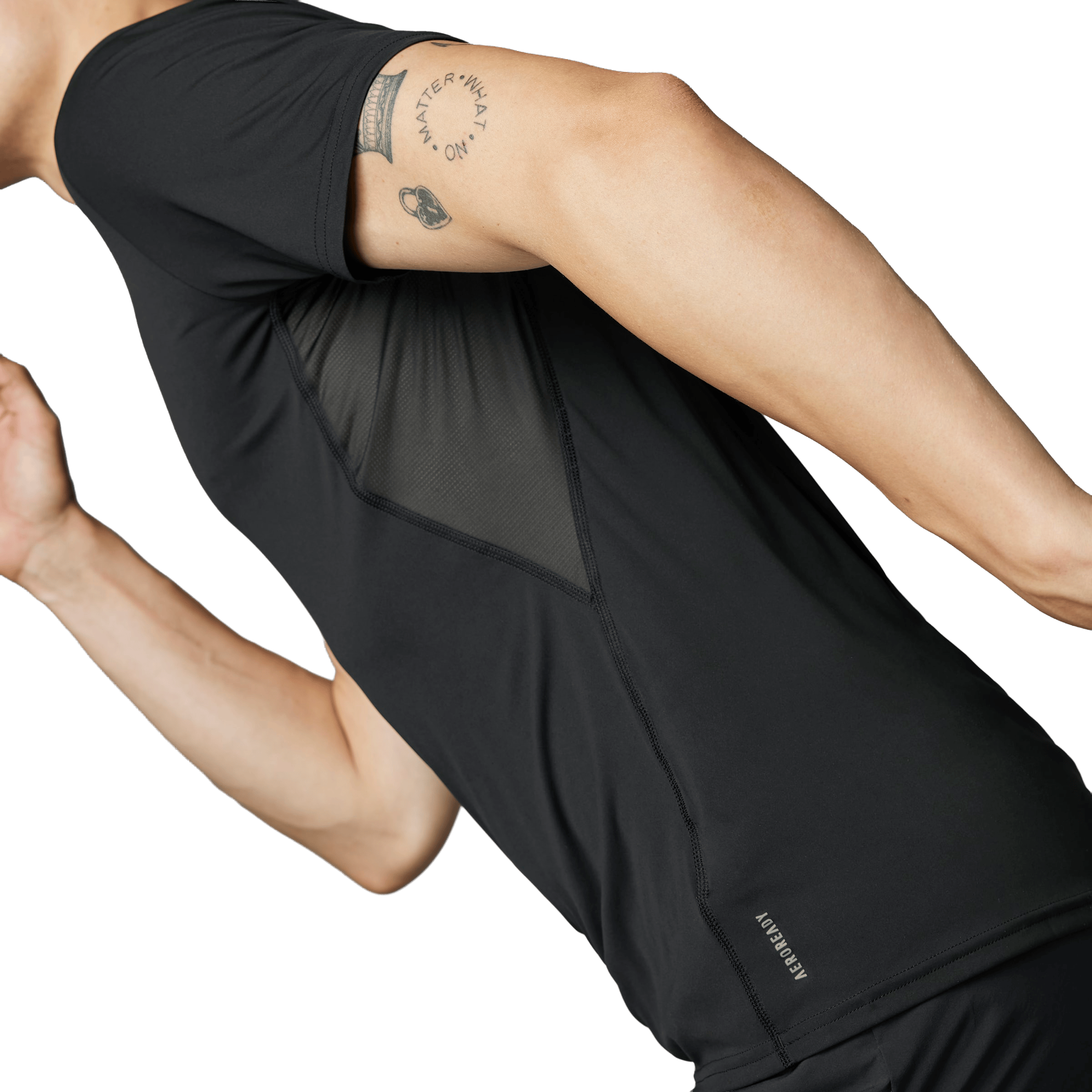 Mens adidas Adizero Essentials Running Tee