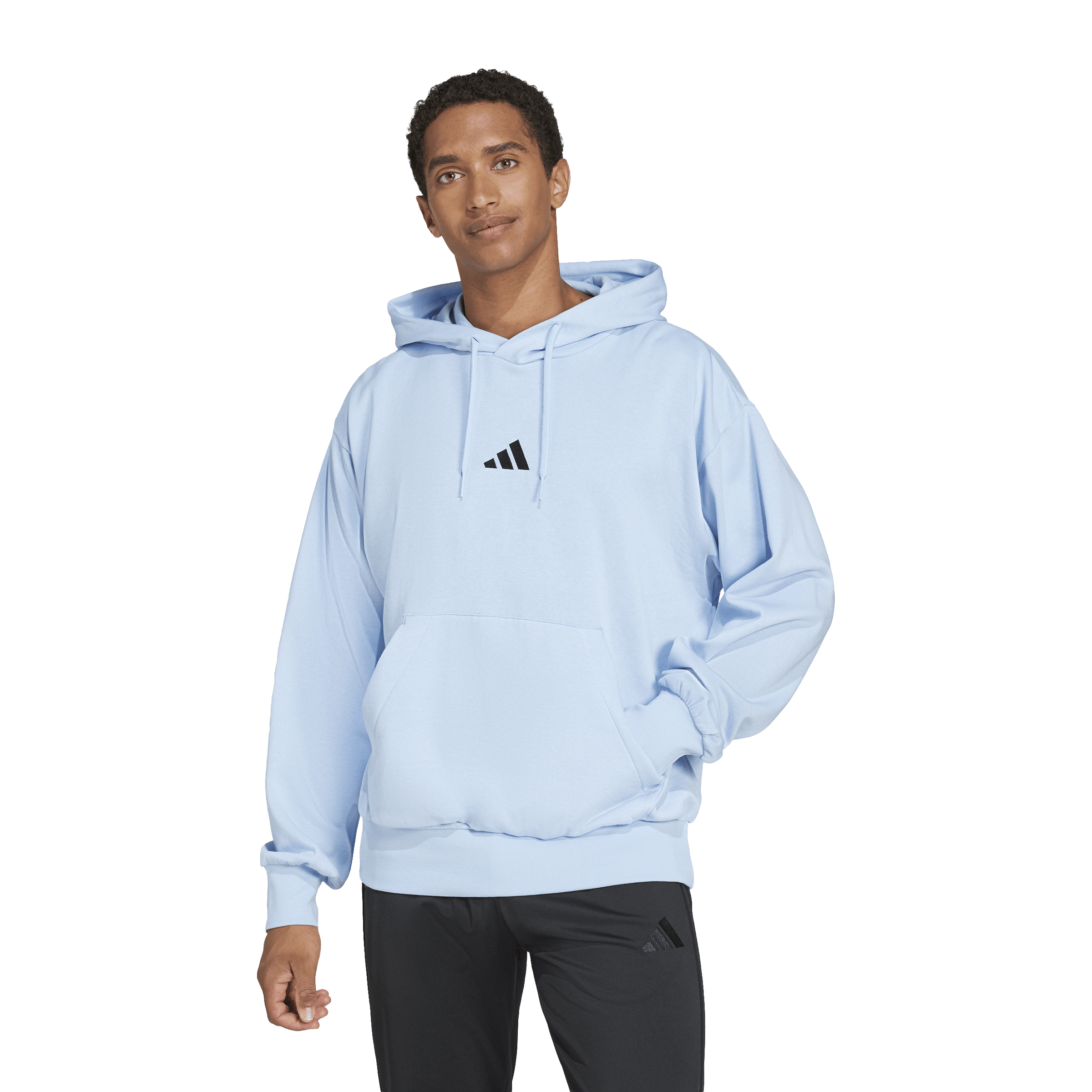 Mens adidas Essentials Feelcozy Fleece Hoodie