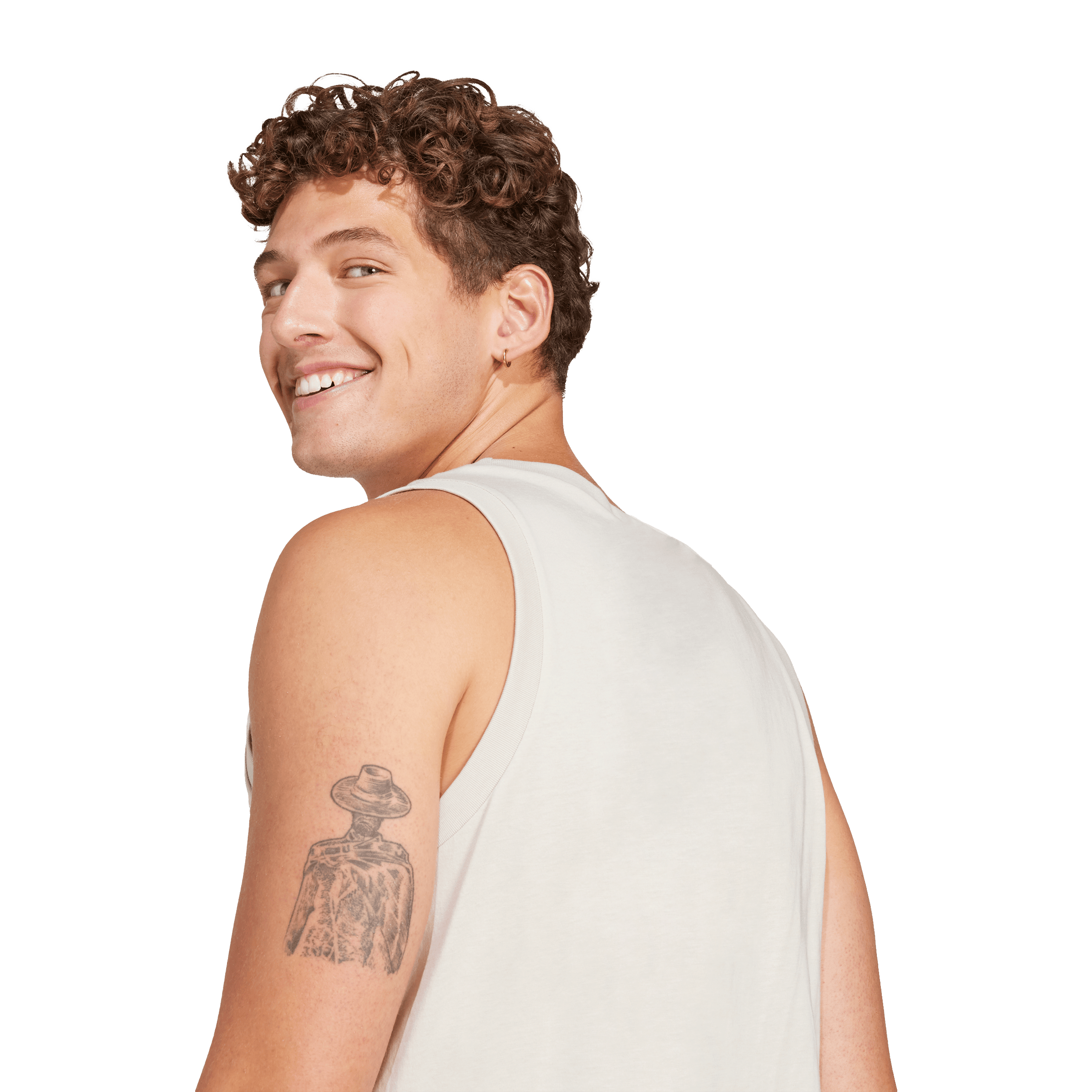 Mens adidas Essentials (Small Logo) Tank Top
