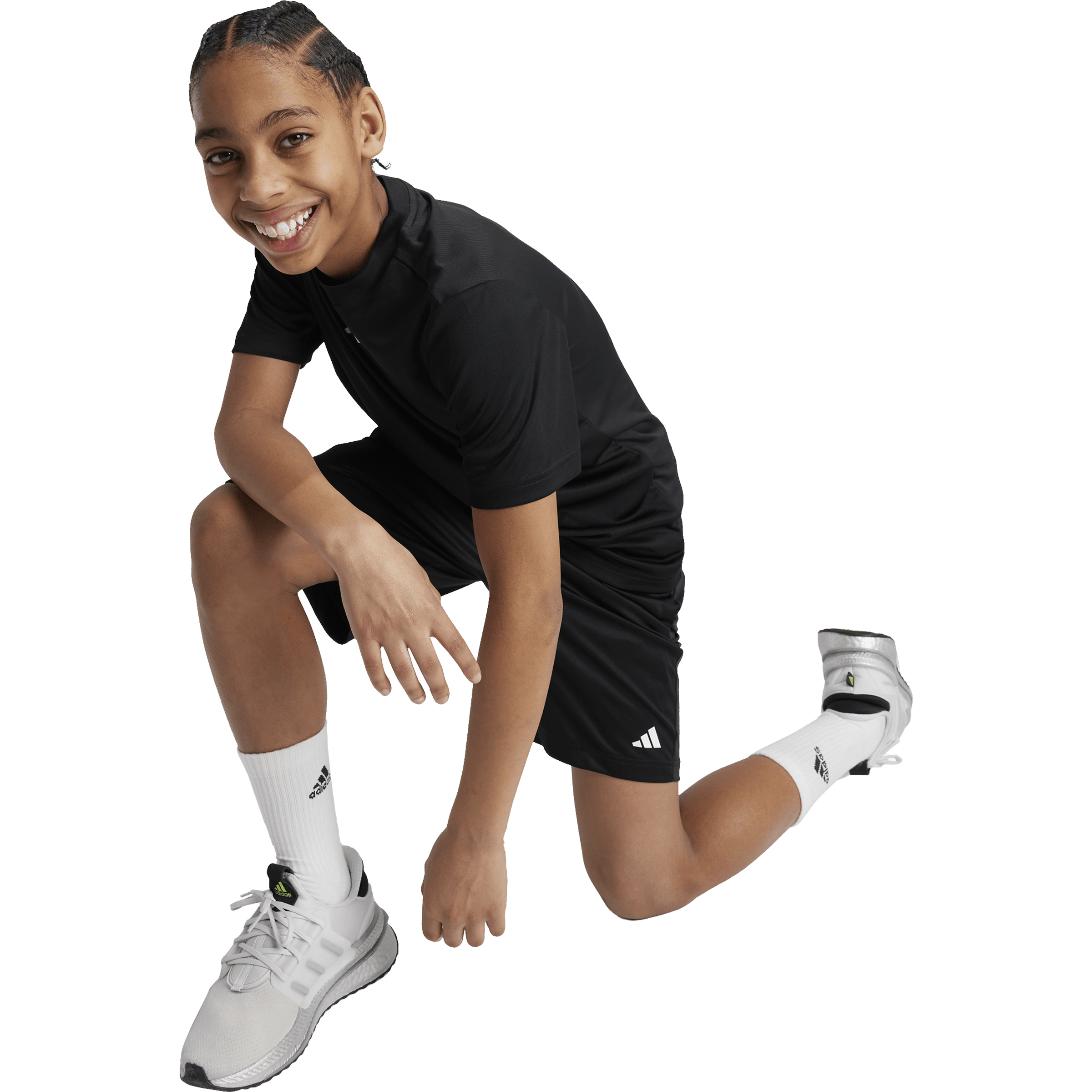Kids adidas Train Essentials Logo Regular Fit Shorts