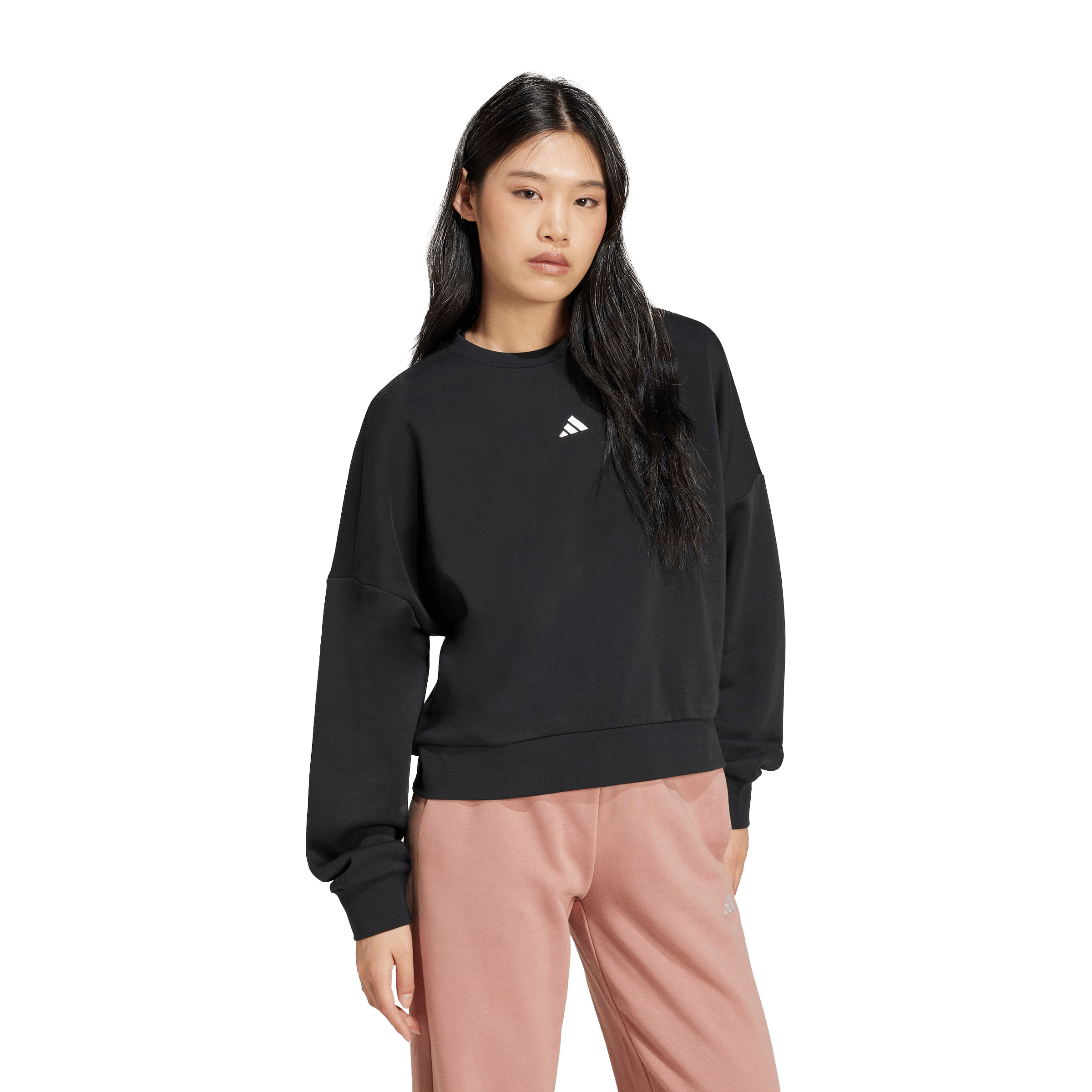 Womens adidas Essentials Feelcozy Fleece Sweatshirt