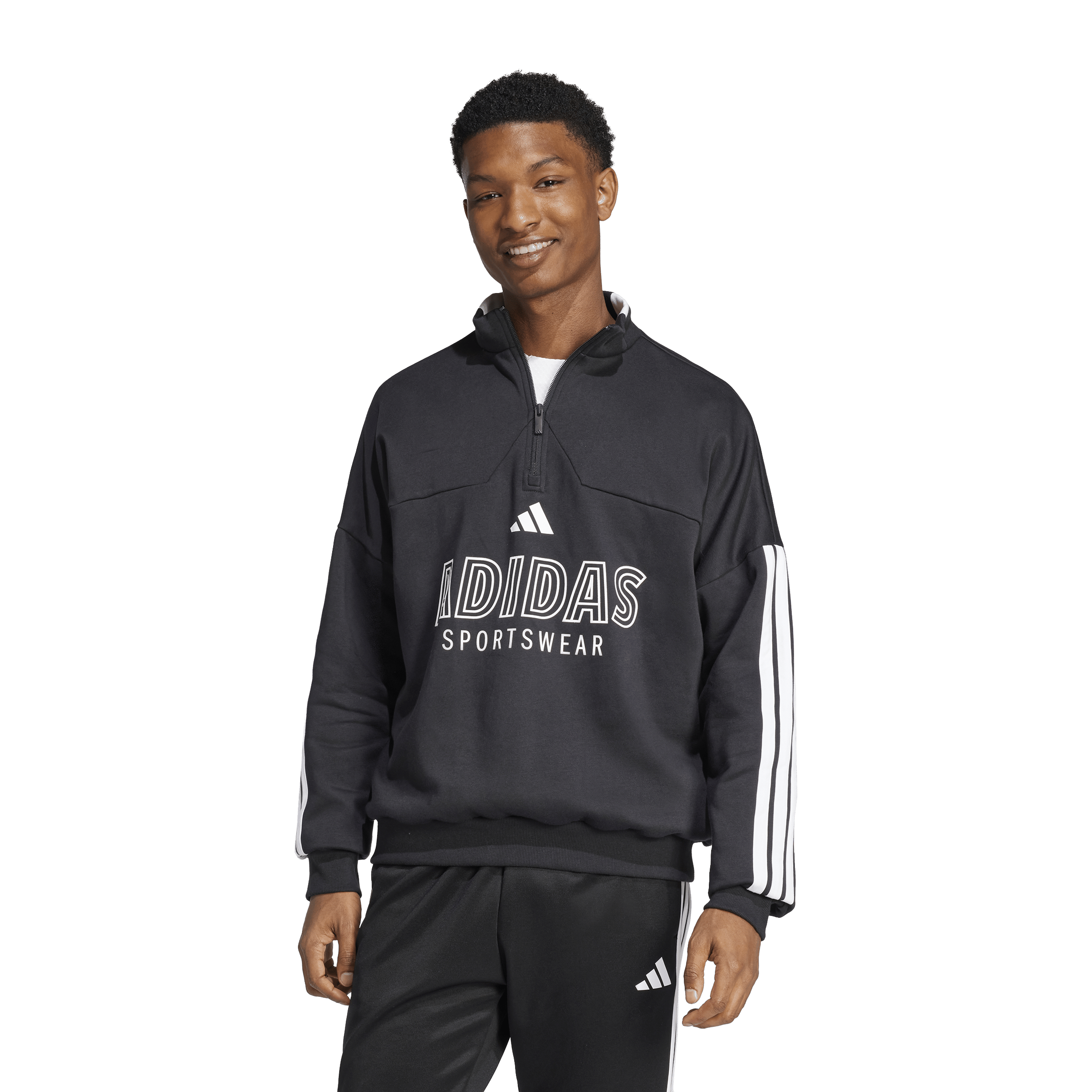 Mens adidas House of Tiro Half-Zip Track Tops