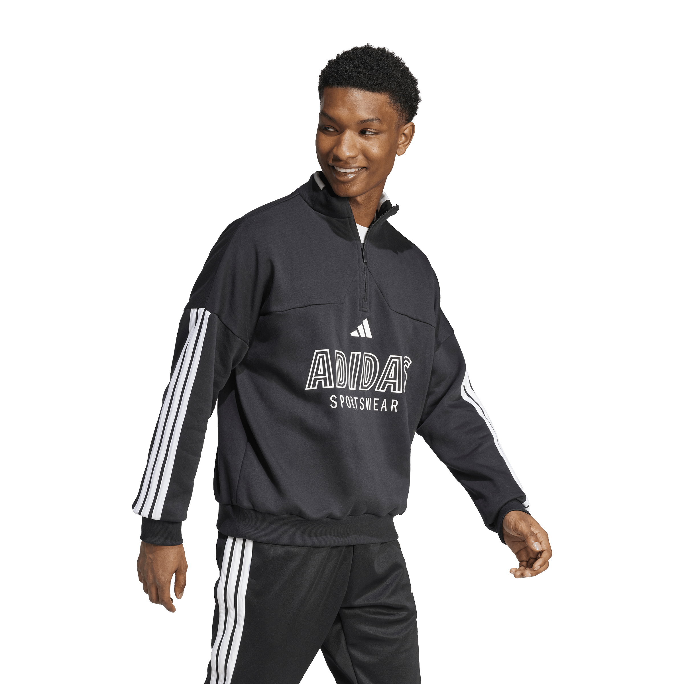 Mens adidas House of Tiro Half-Zip Track Tops