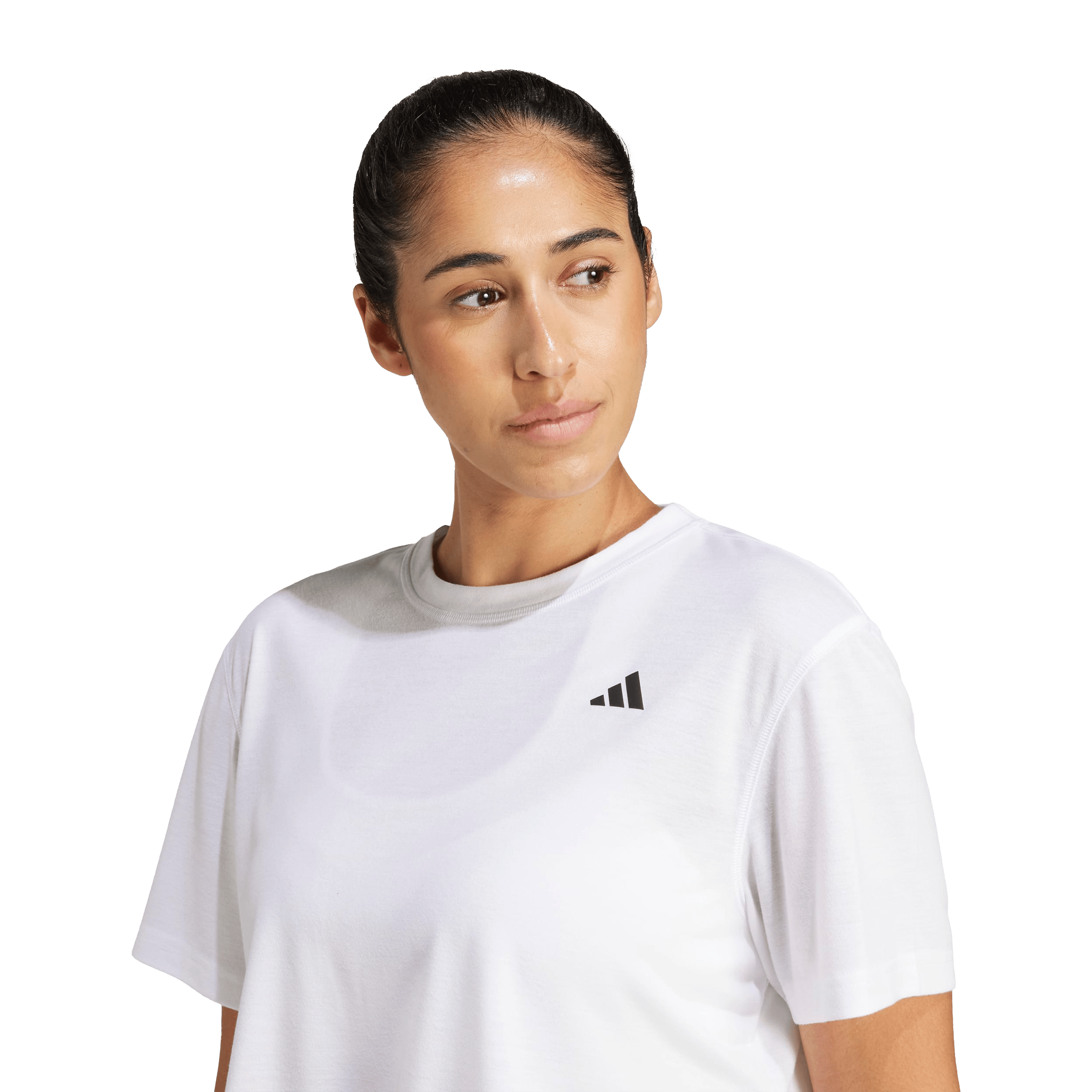 Womens adidas Essentials Boxy Workout Tee