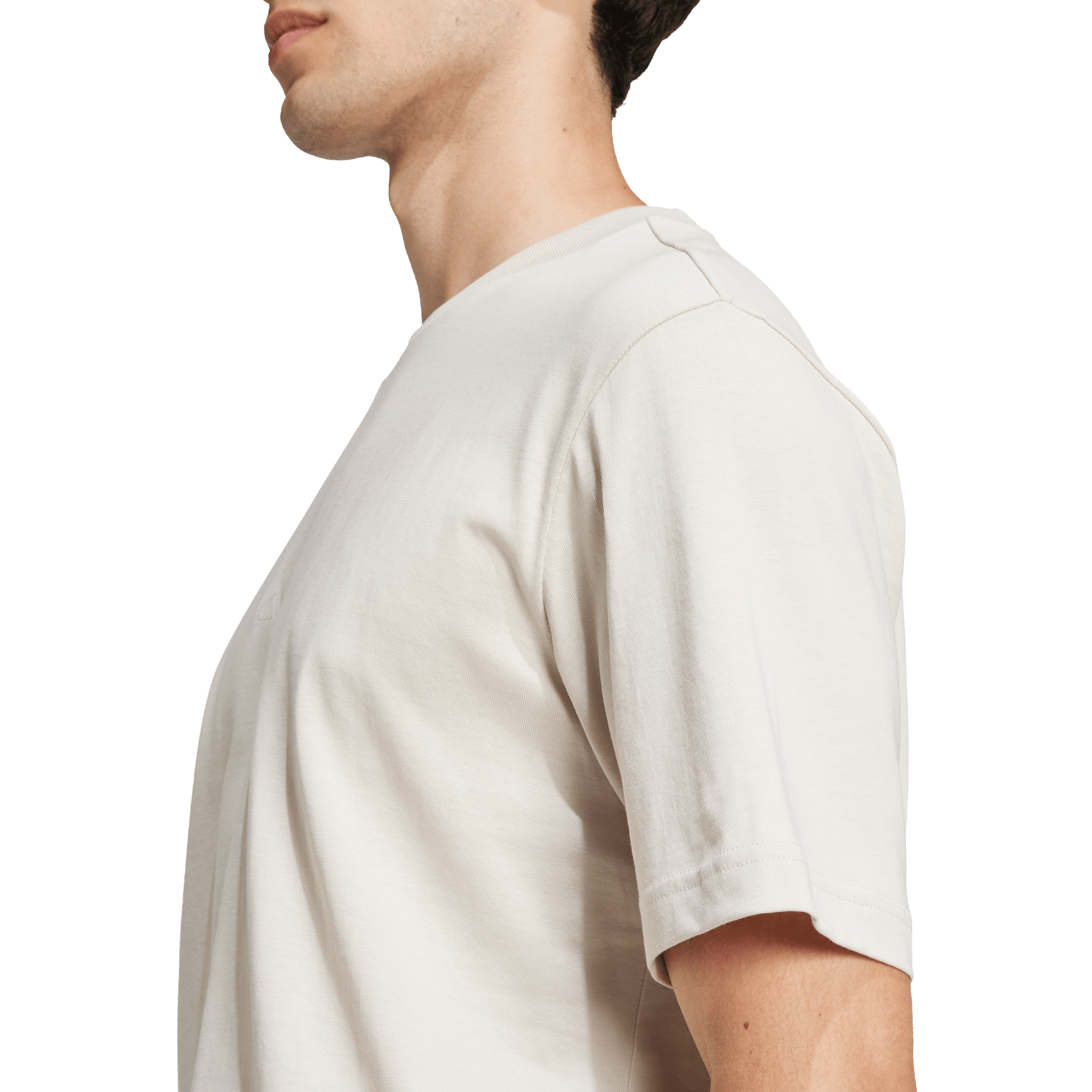Mens adidas Essentials Small Logo Single Jersey Tee