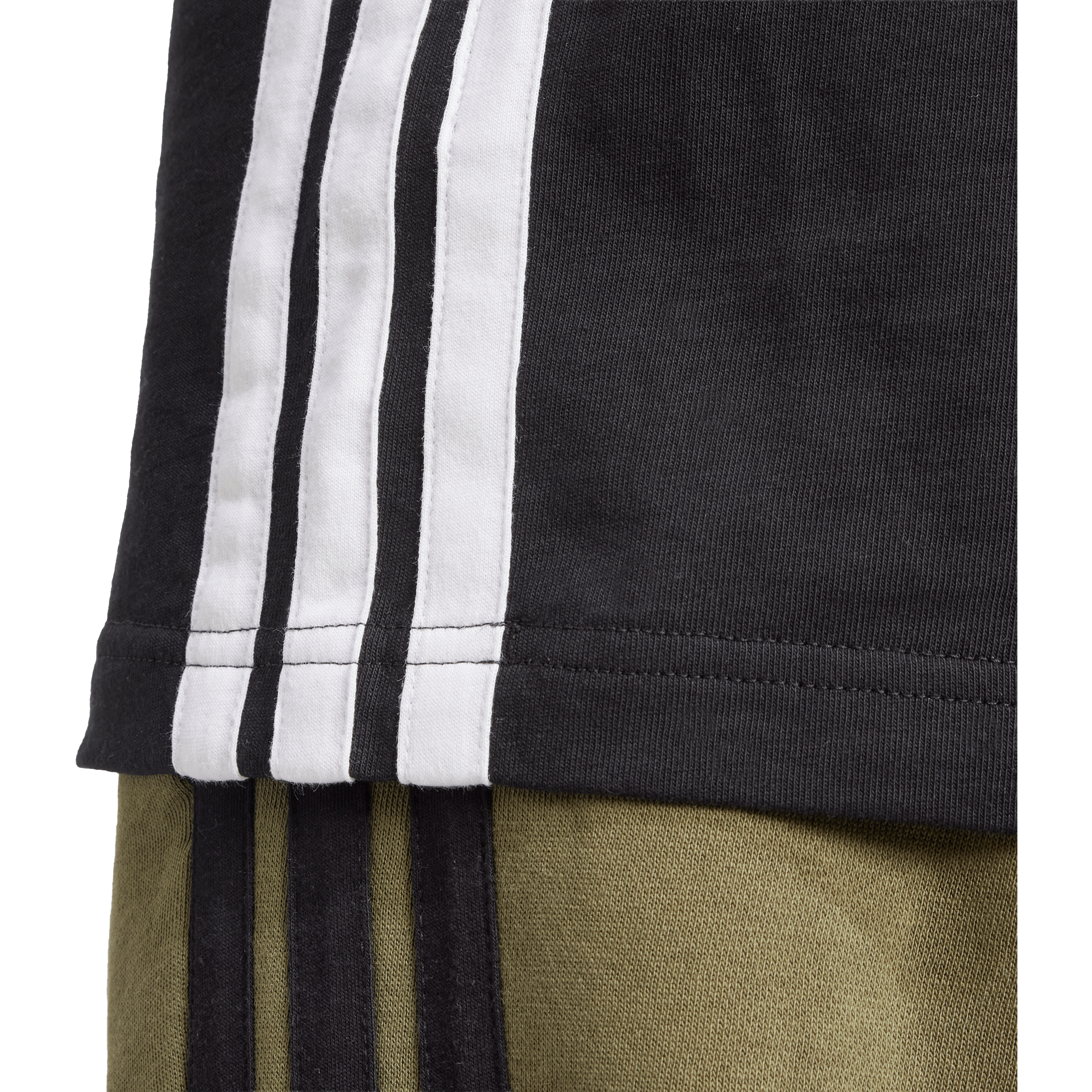 Mens adidas Essentials 3-Stripes Single Jersey Tee