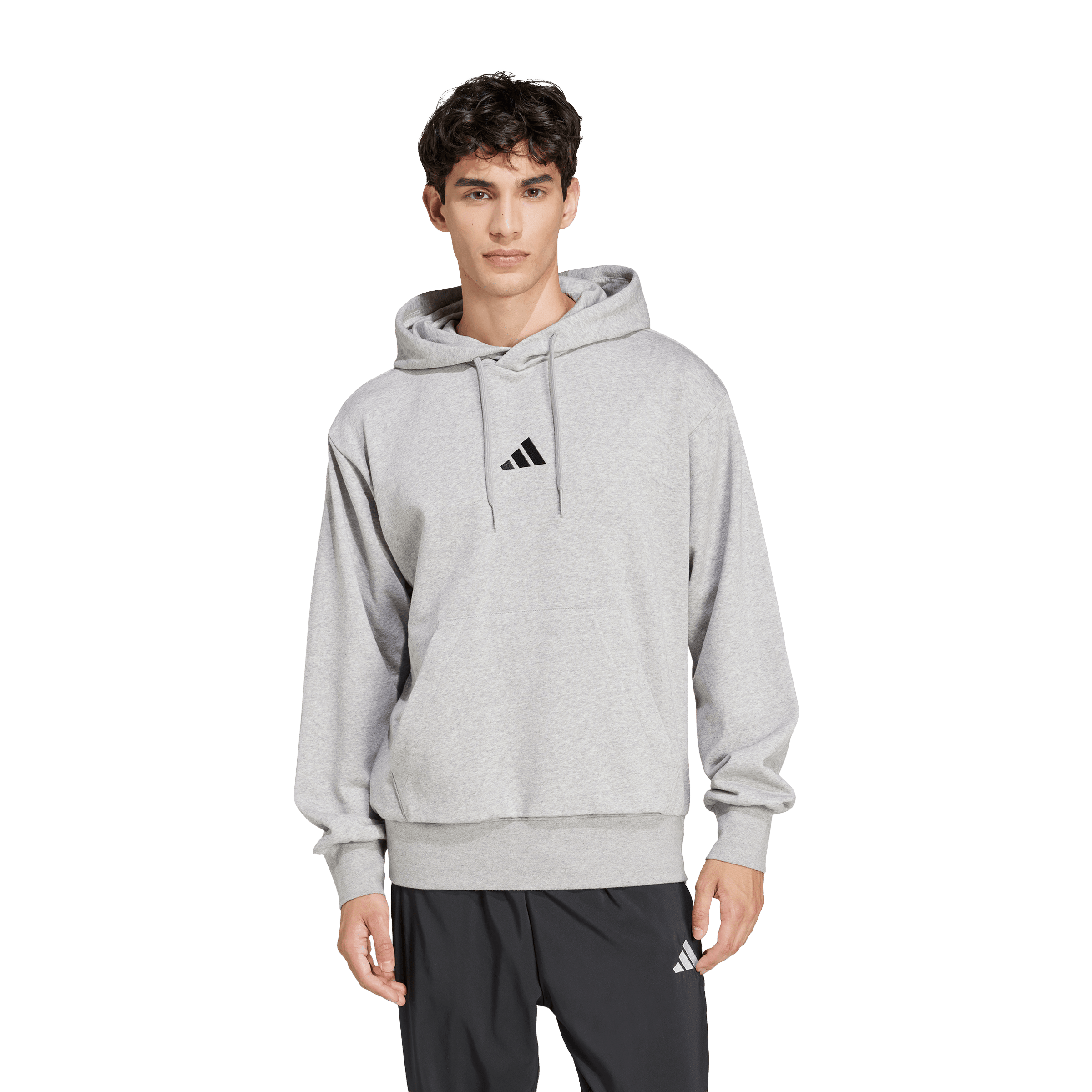 Mens adidas Essentials Feelcozy Fleece Hoodie