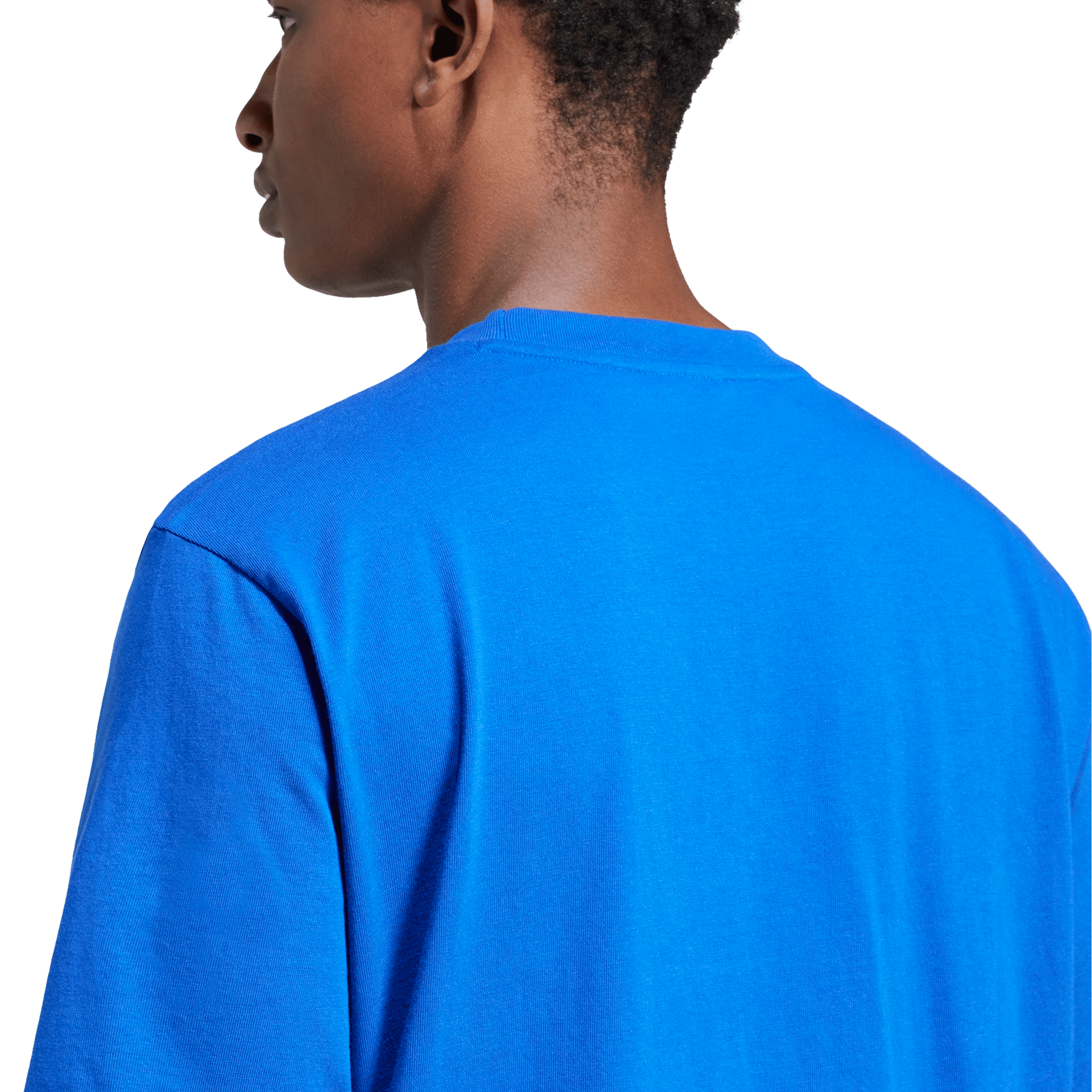 Mens adidas Essentials 3-Stripes Single Jersey Tee