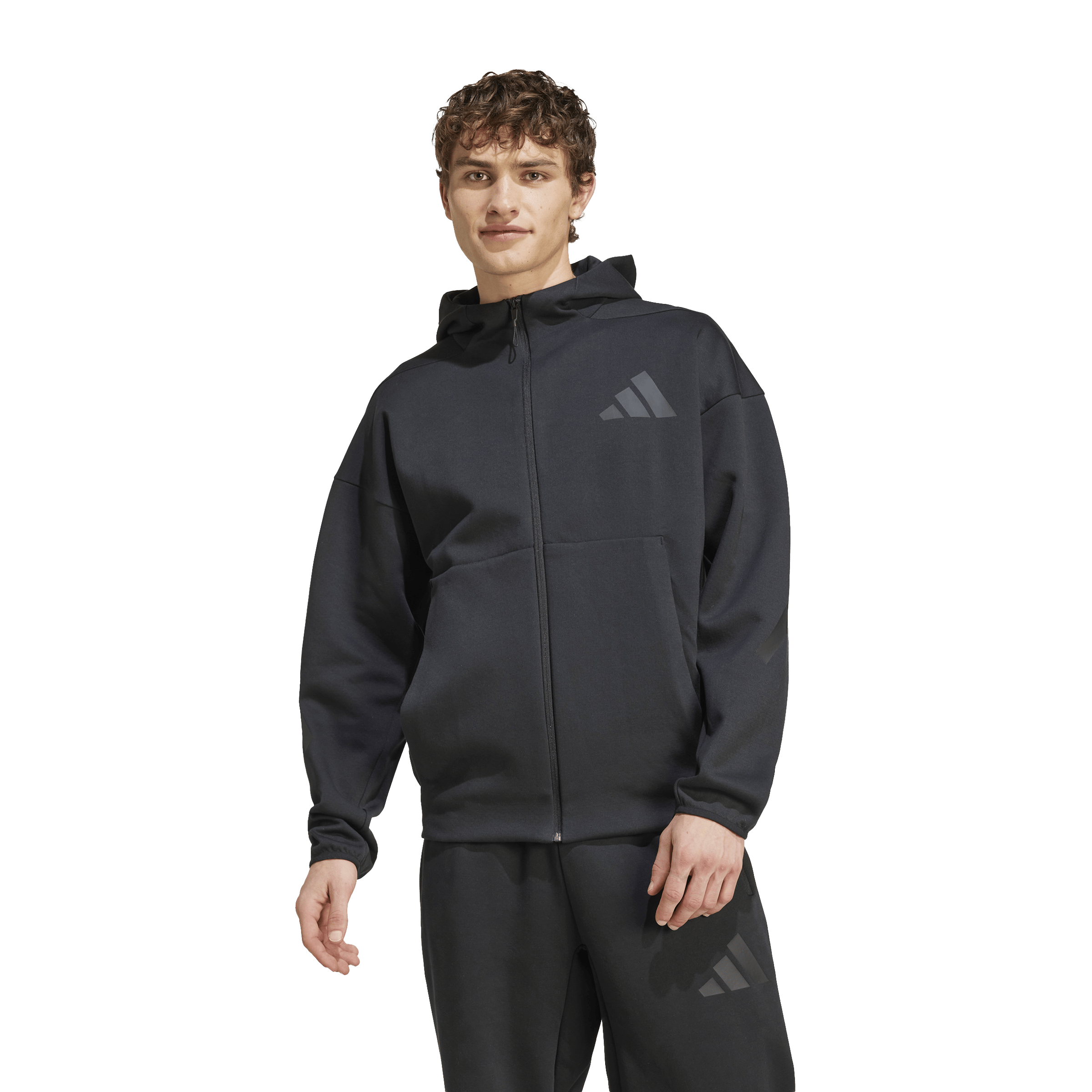 Mens adidas Z.N.E Full-Zip Hoodie