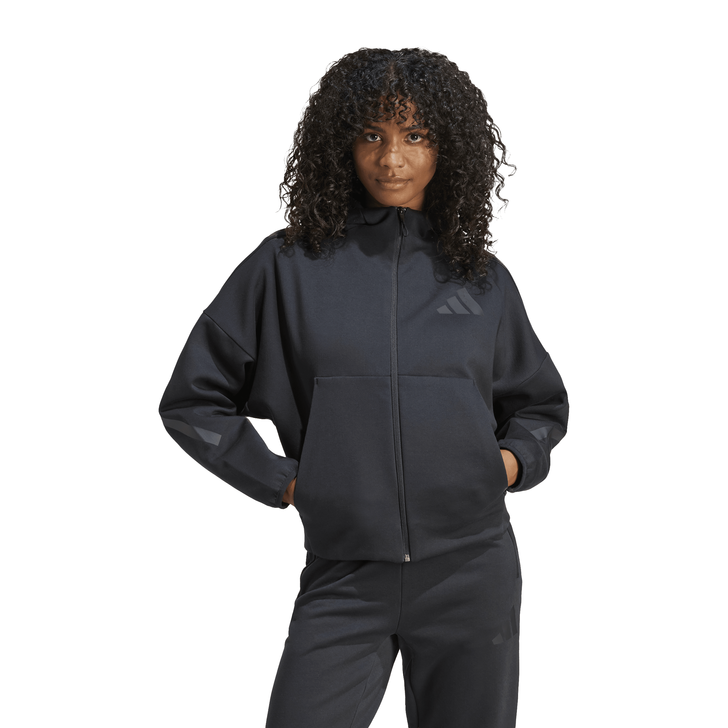 Womens adidas Z.N.E Full-Zip Hoodie