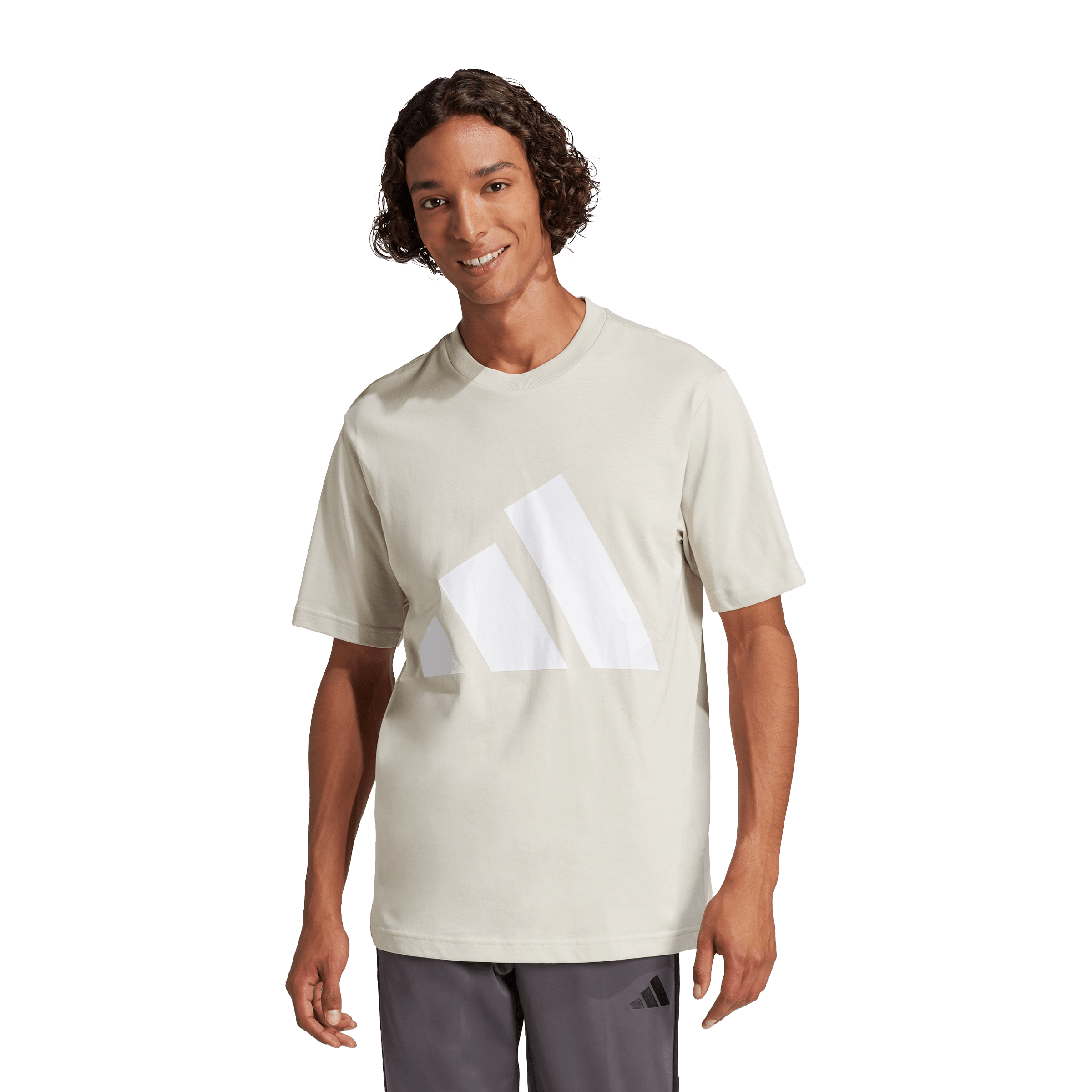 Mens adidas Essentials Big Logo Tee