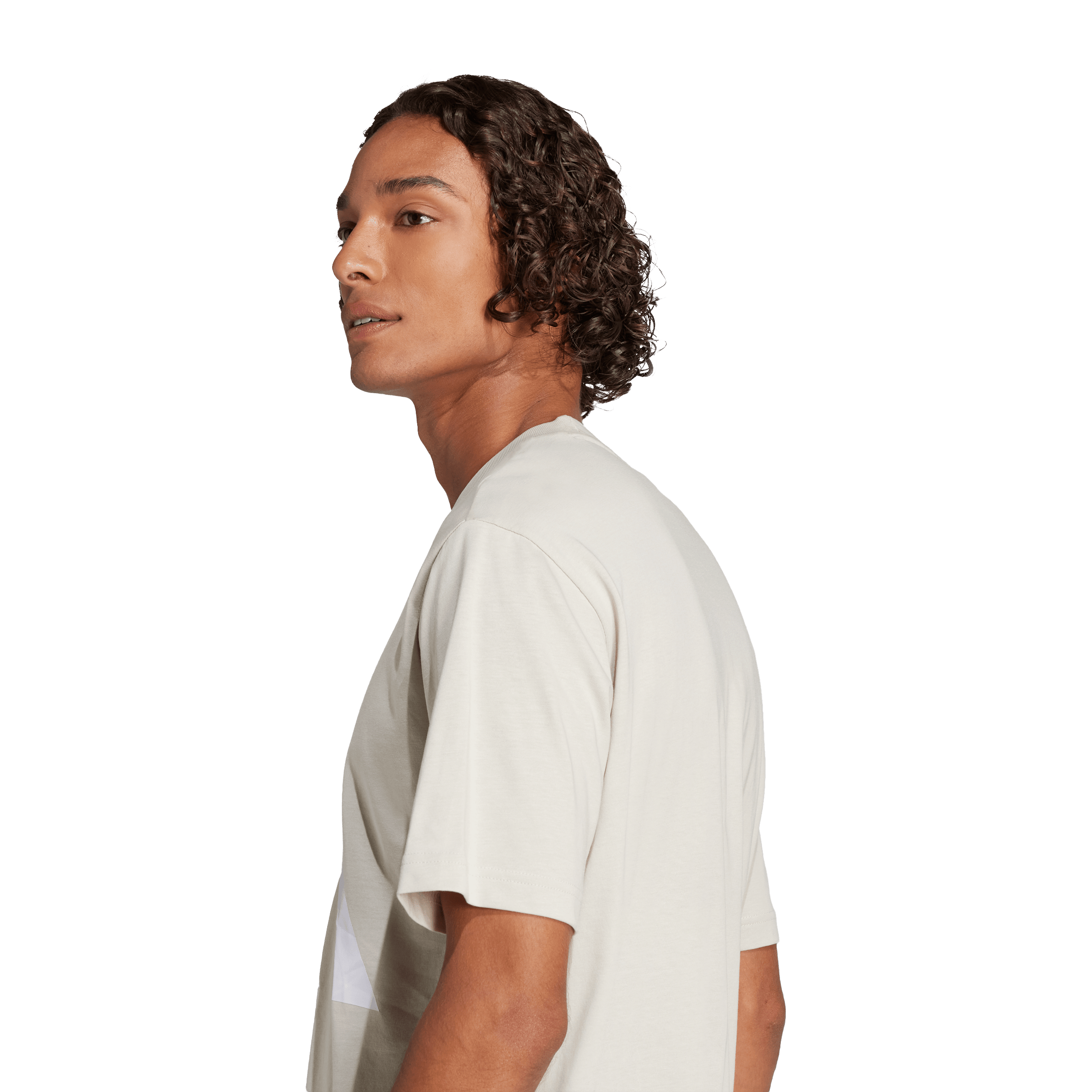 Mens adidas Essentials Big Logo Tee