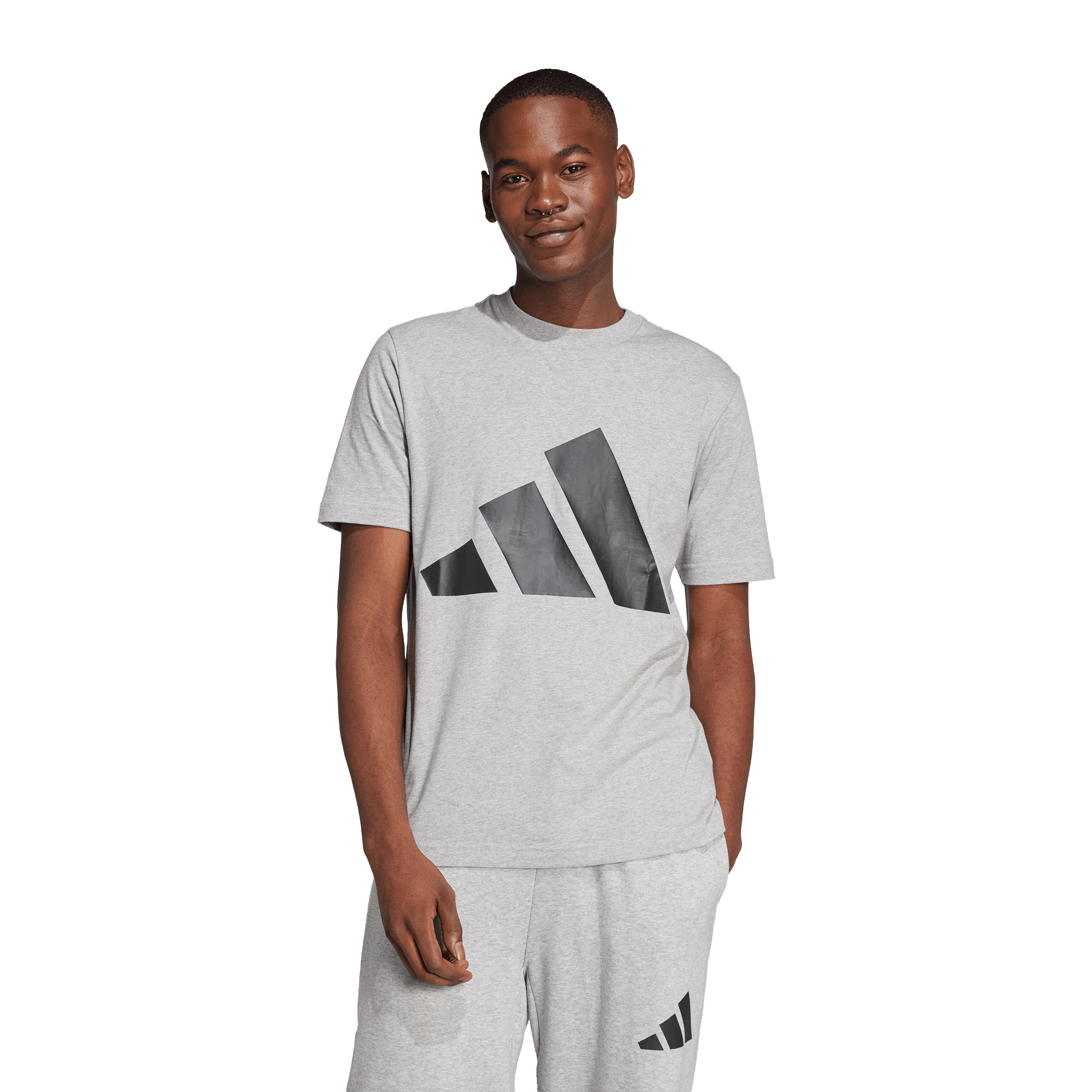 Mens adidas Essentials Big Logo Tee