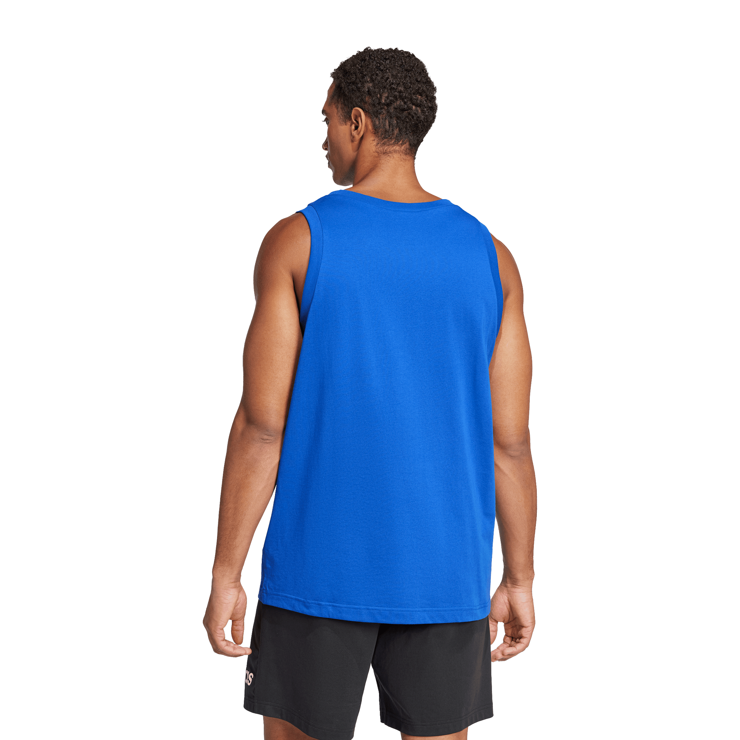 Mens adidas Essentials Small Logo Tank Top