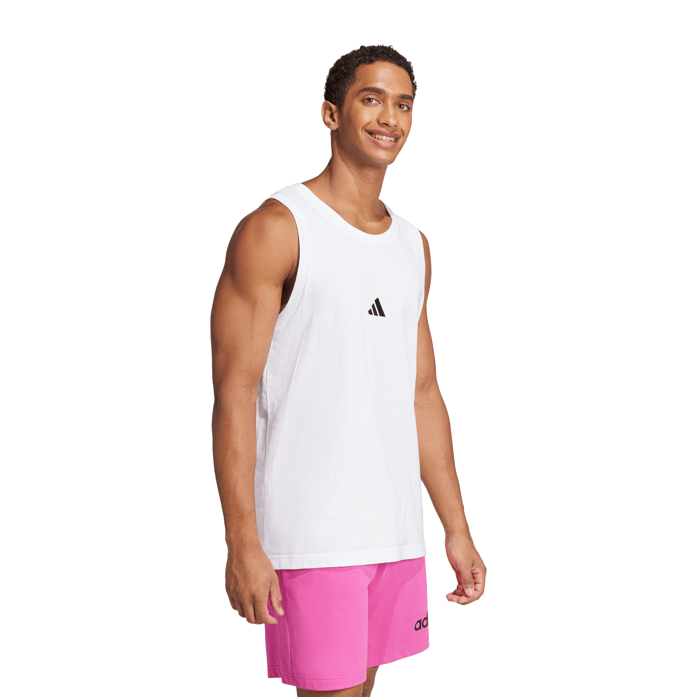 Mens adidas Essentials (Small Logo) Tank Top