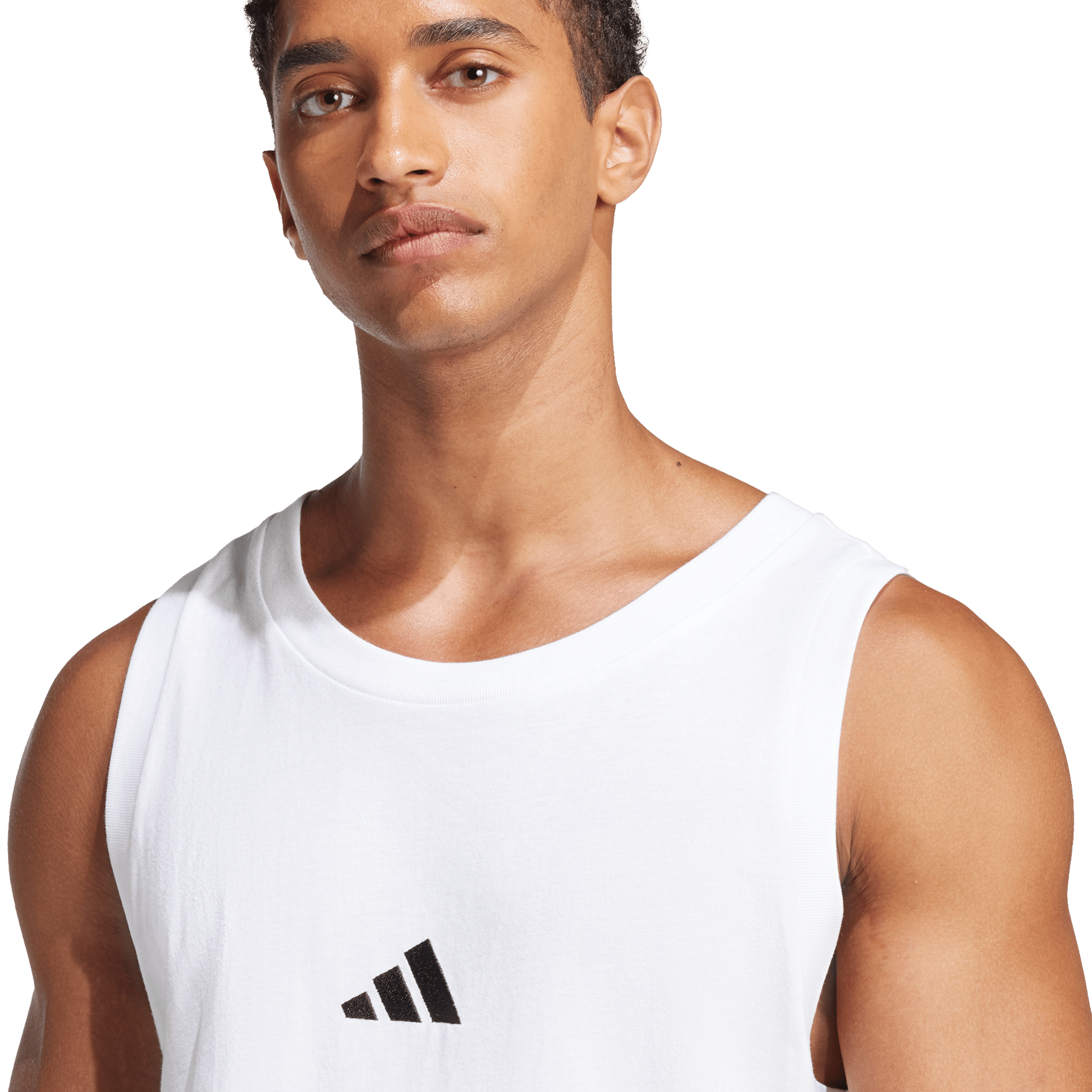 Mens adidas Essentials (Small Logo) Tank Top