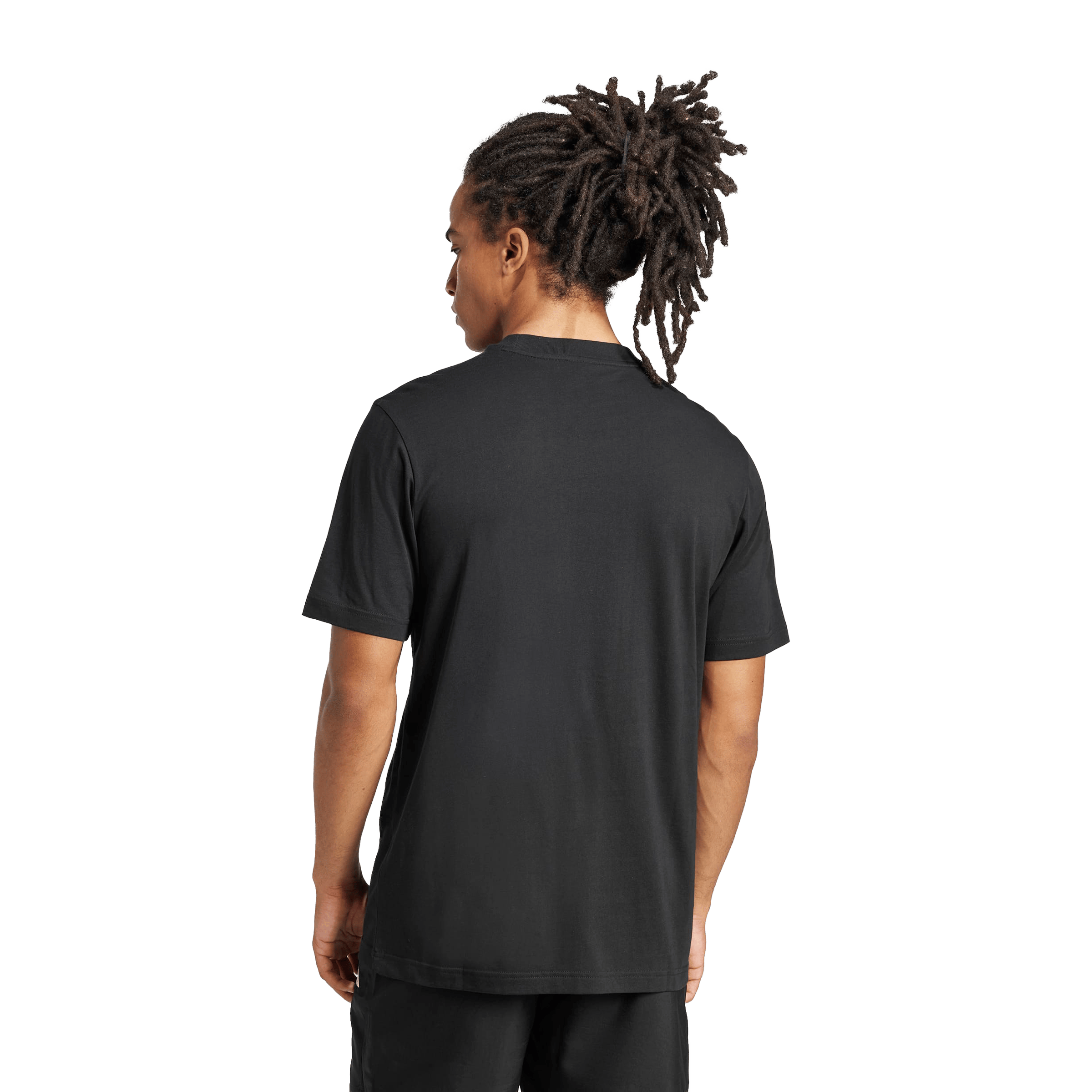 Mens adidas Essentials Small Logo Single Jersey Tee