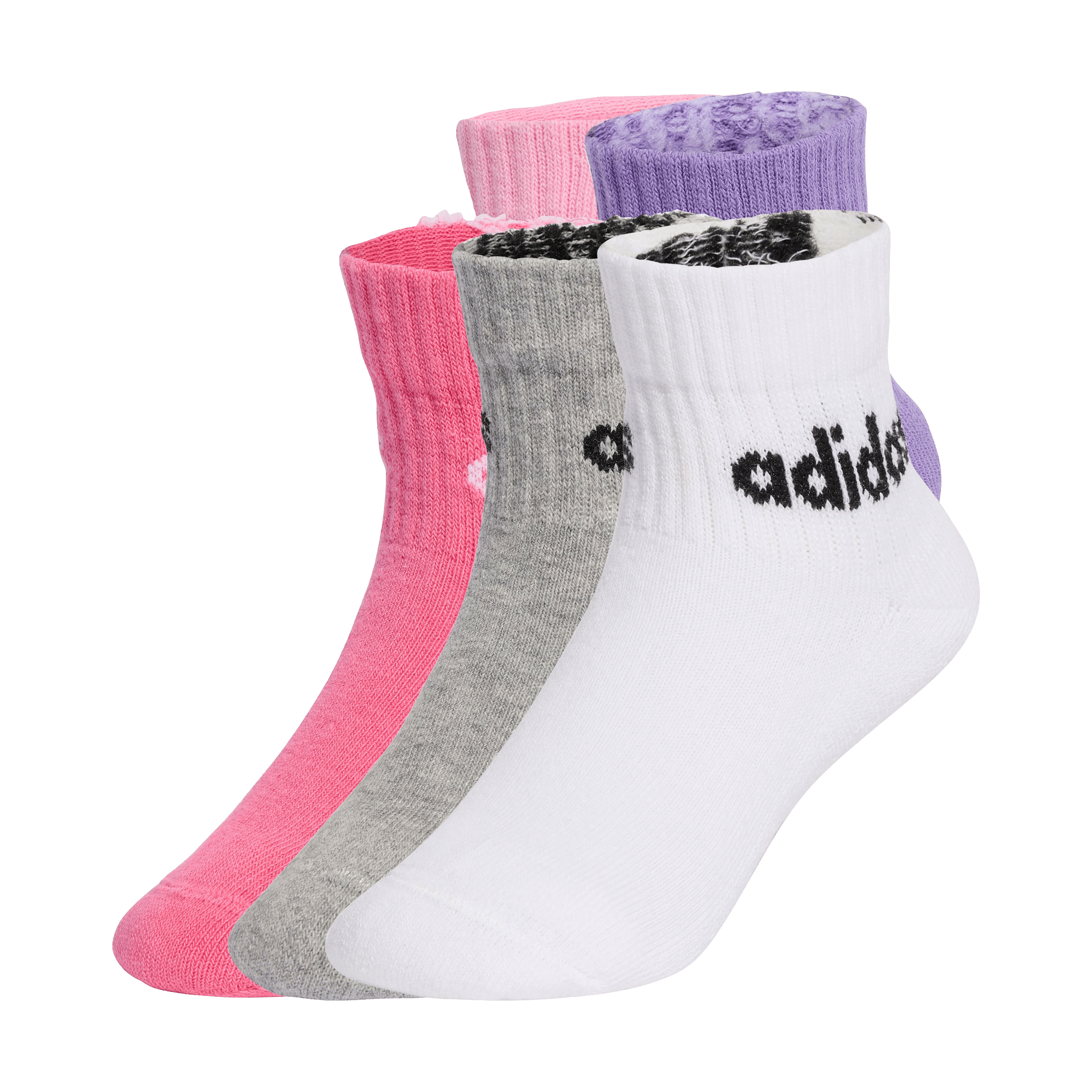 Kids adidas Linear (5pk) Ankle Socks