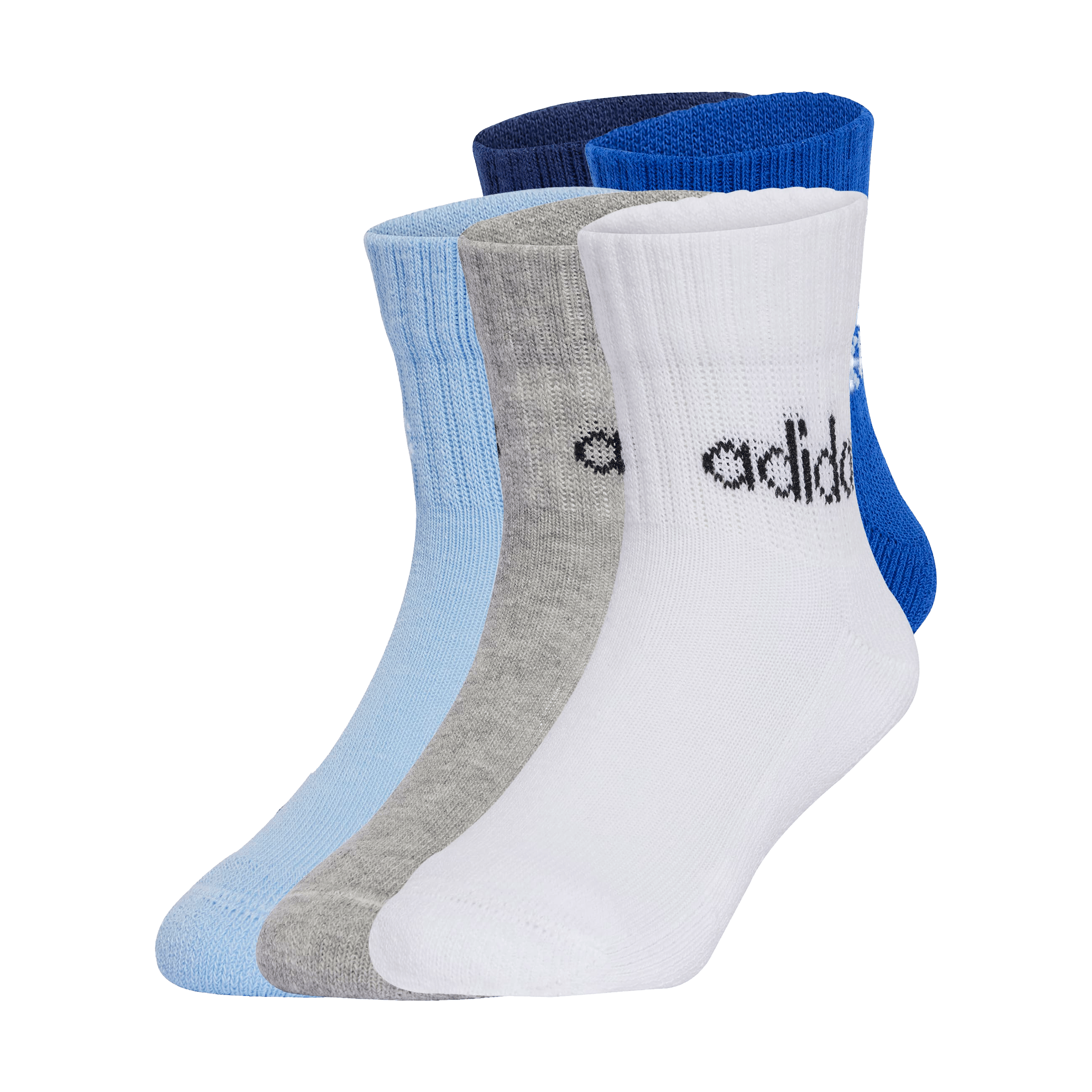 Kids adidas Linear (5pk) Ankle Socks