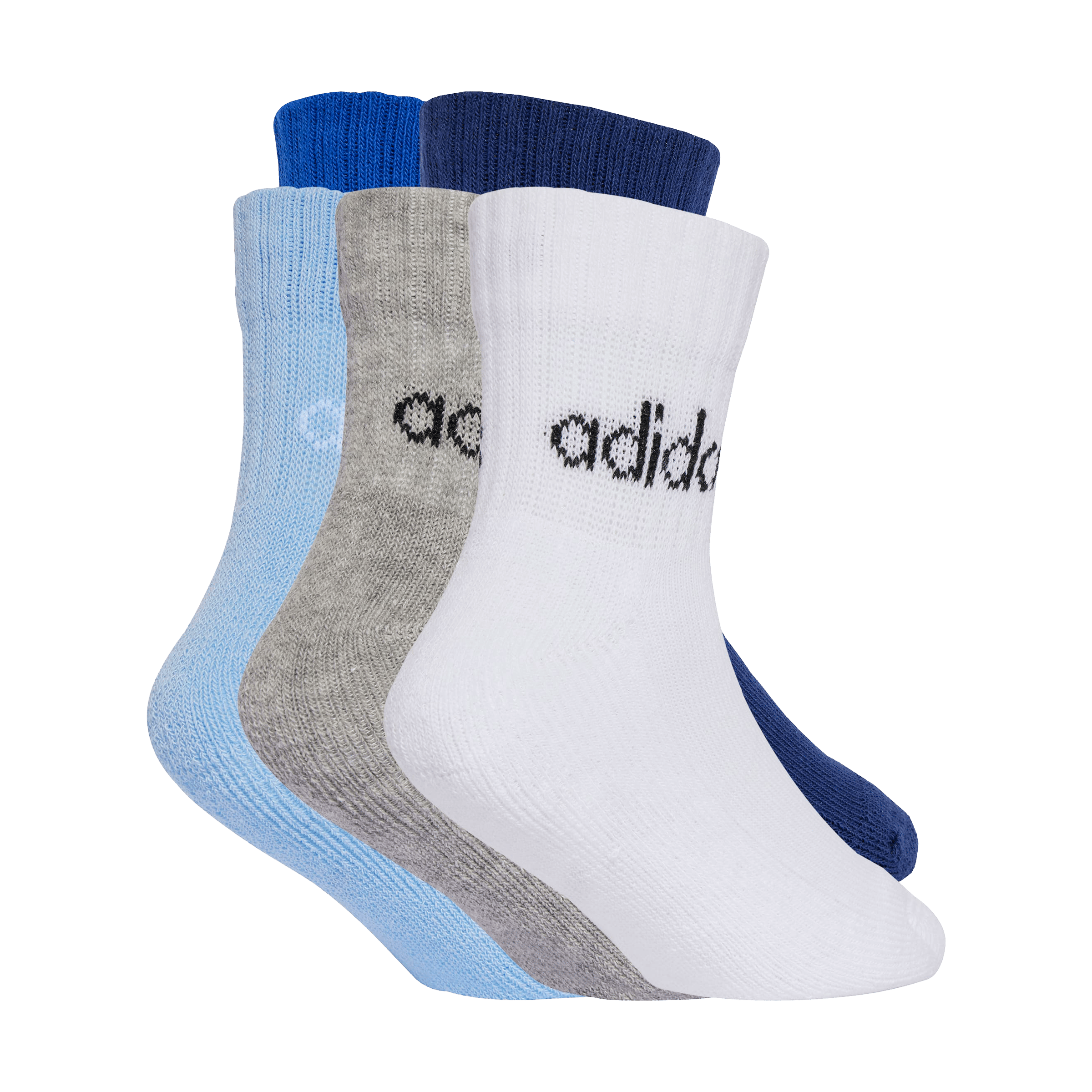Kids adidas Linear (5pk) Ankle Socks