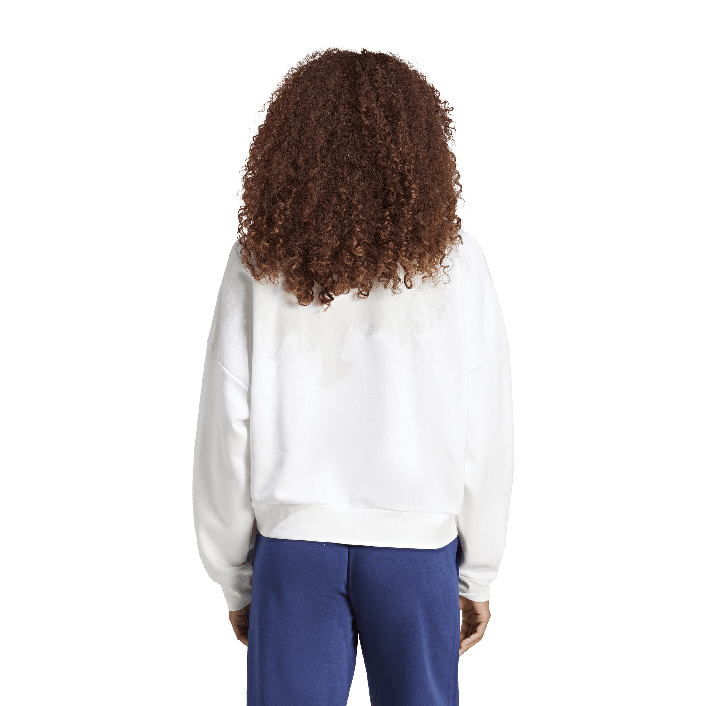 Womens adidas Essentials Small Logo Feelcozy Sweatshirt