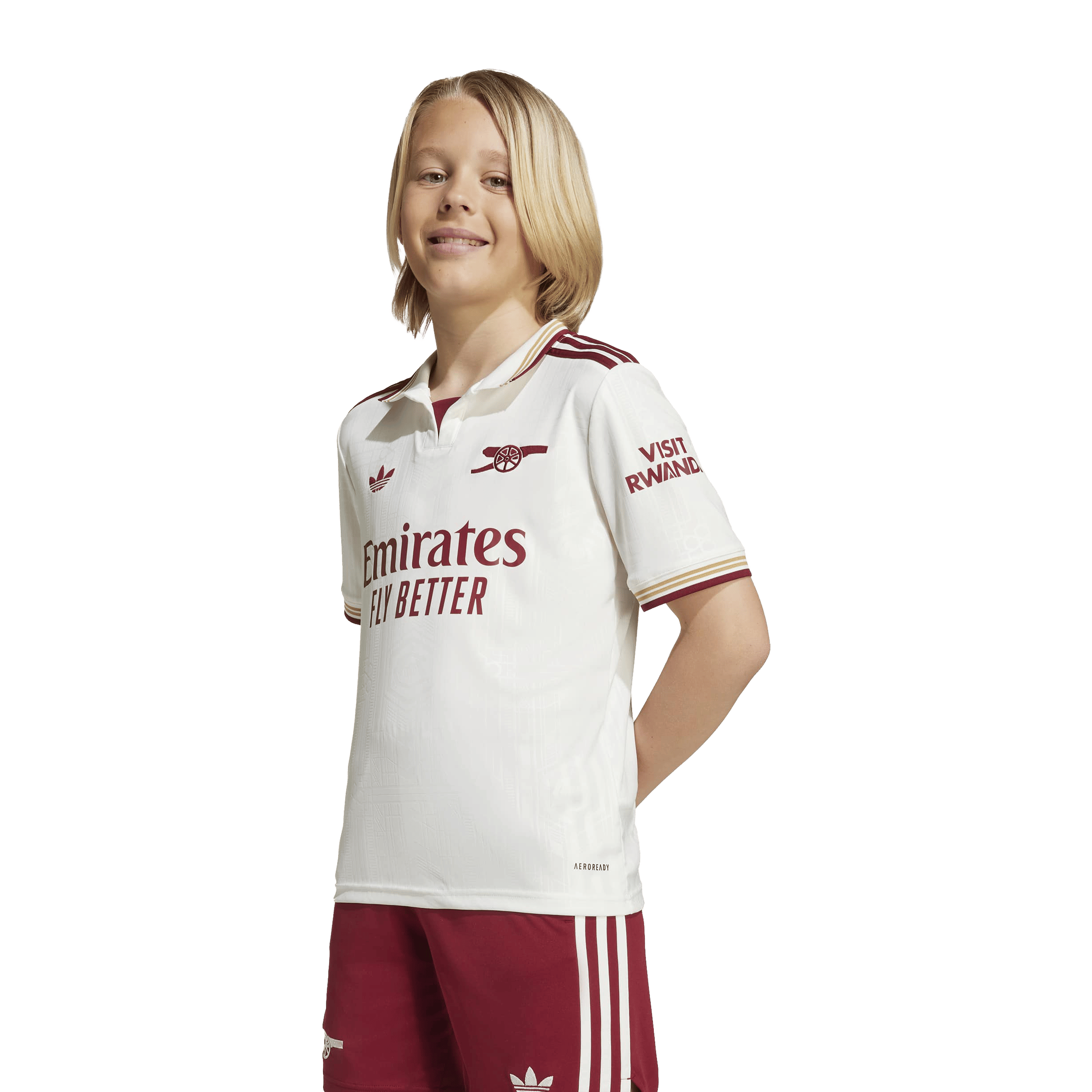 Kids adidas Arsenal FC 25/26 Stadium Third Replica Football Jersey