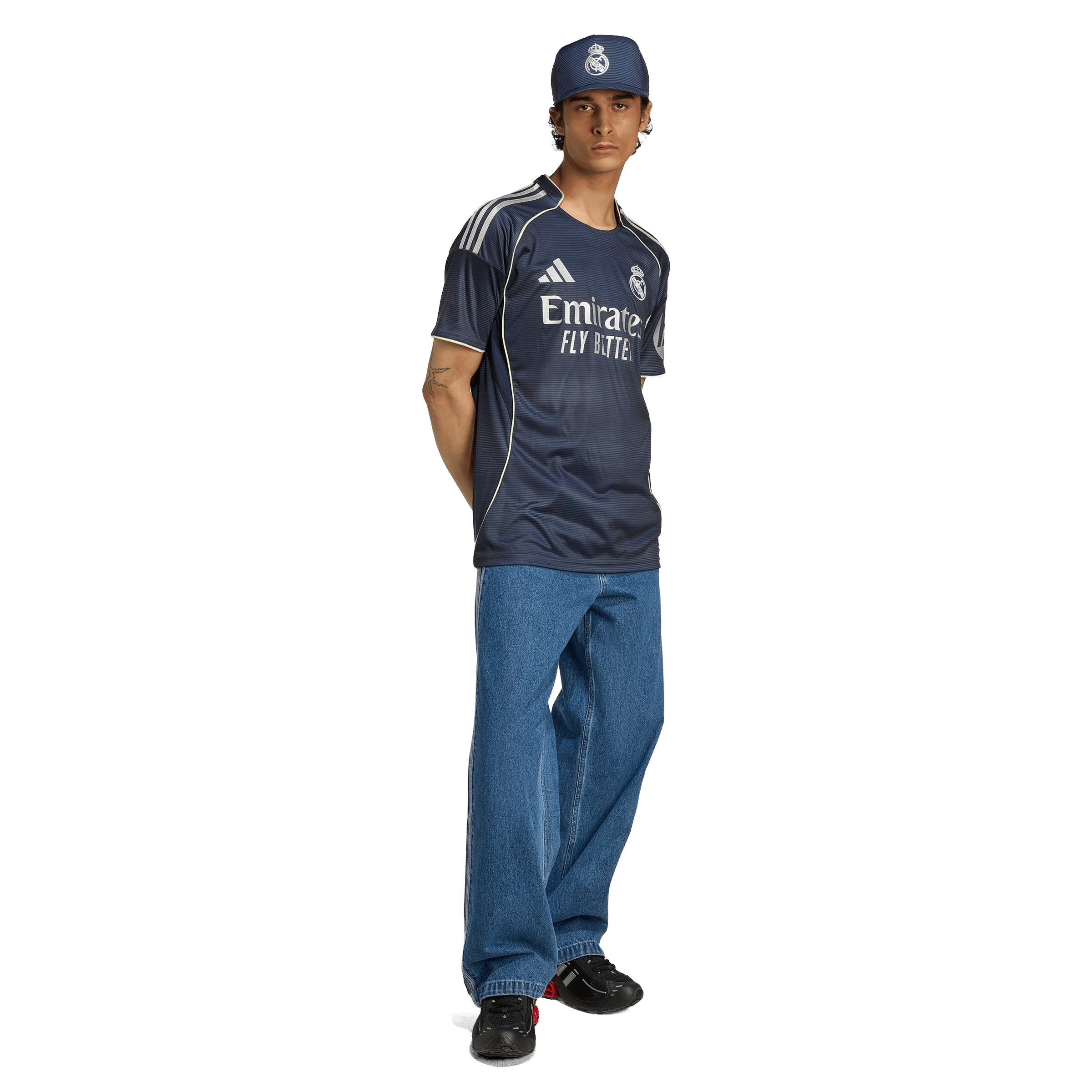 Mens adidas Real Madrid 25/26 Away Football Jersey