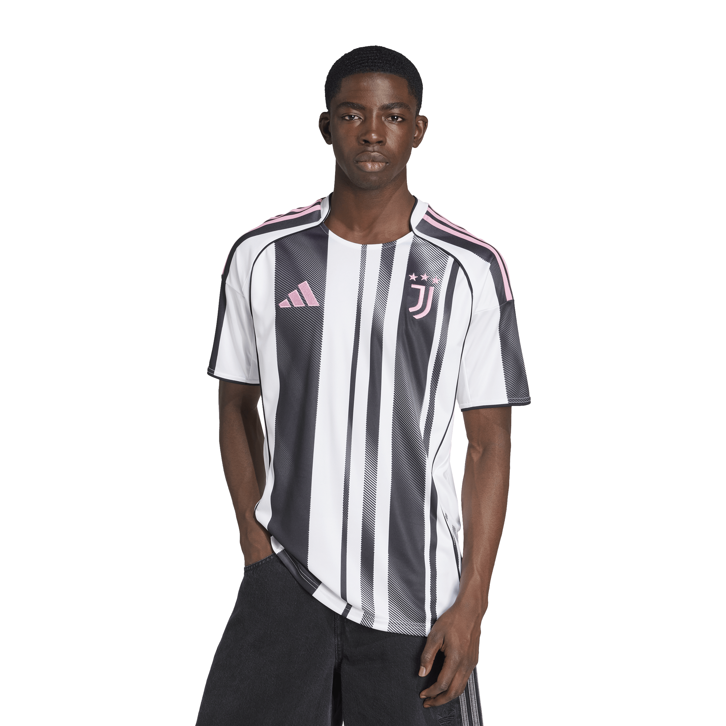 Mens adidas Juventus 25/26 Home Replica Football Jersey