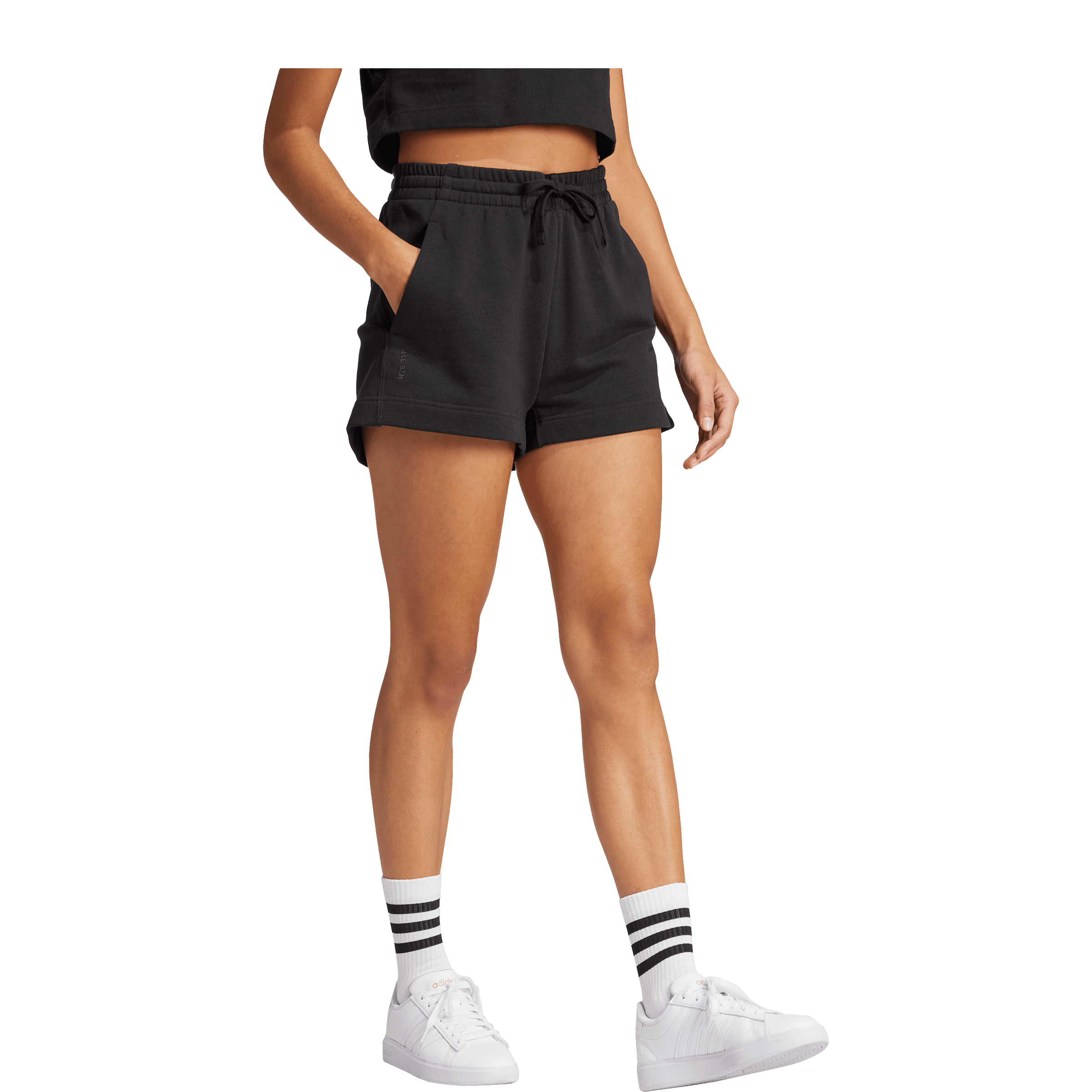 Womens adidas All SZN French Terry Shorts