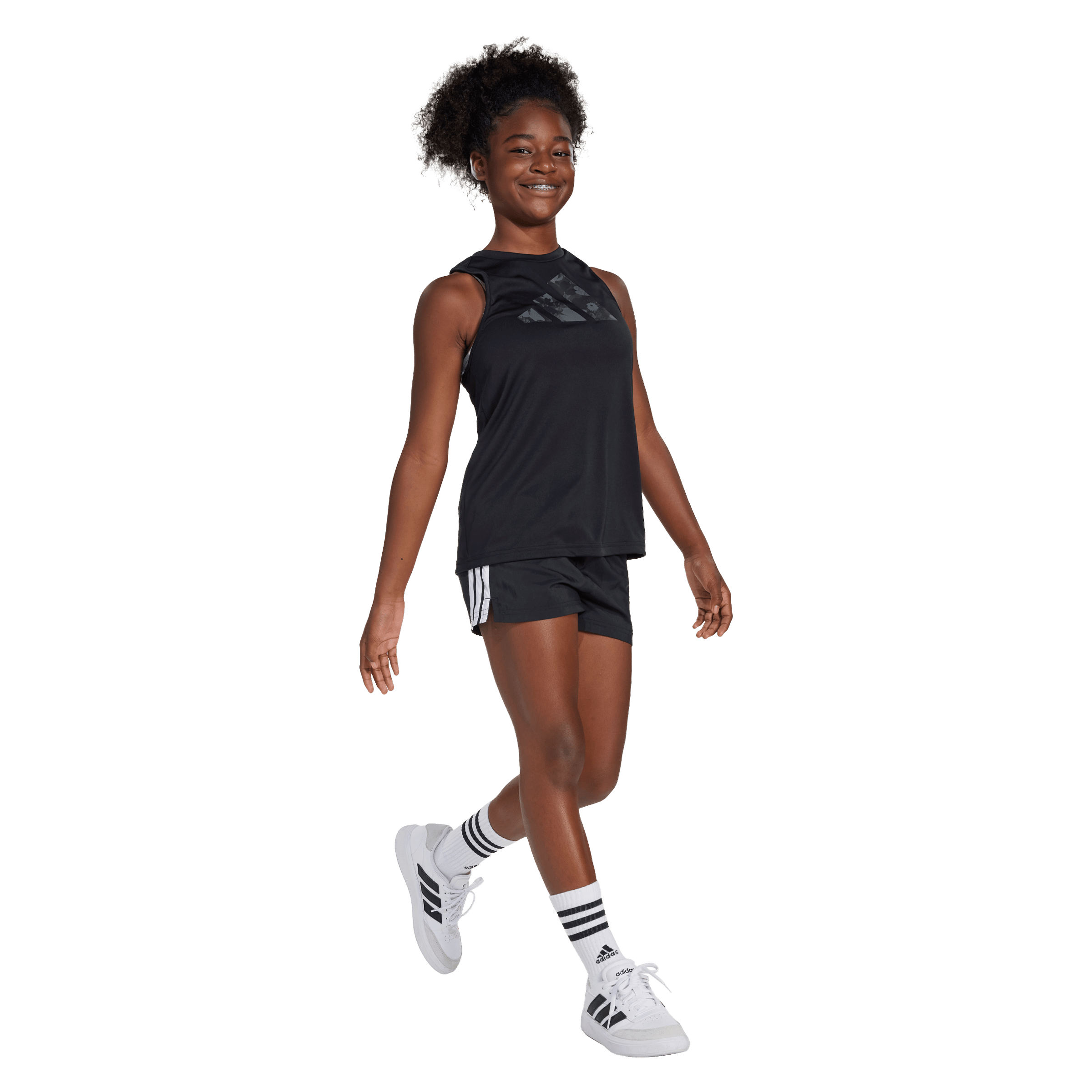 Kids adidas Train Essentials 3-Stripes Shorts