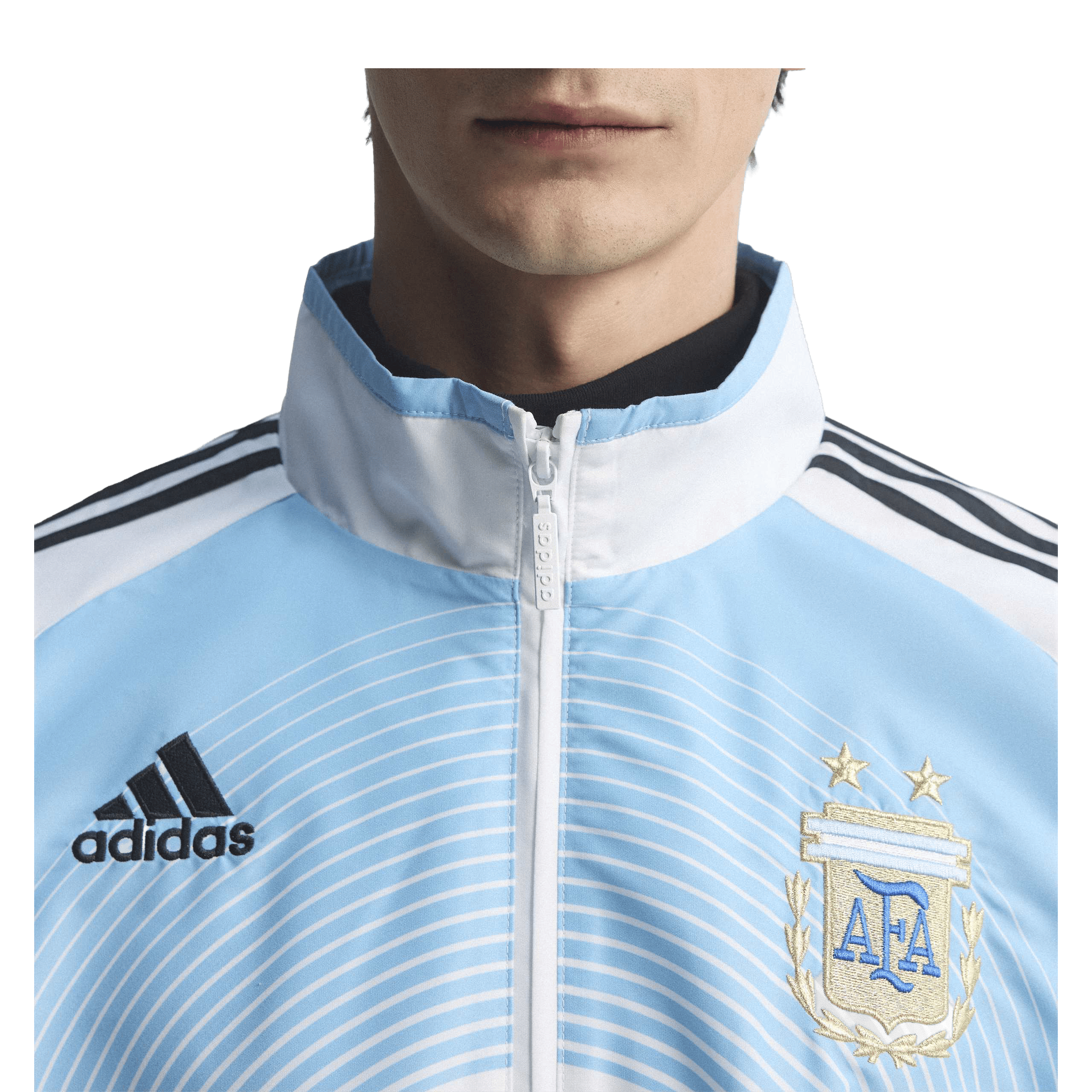 Mens adidas Argentina 25/26 Home Track Football Jacket