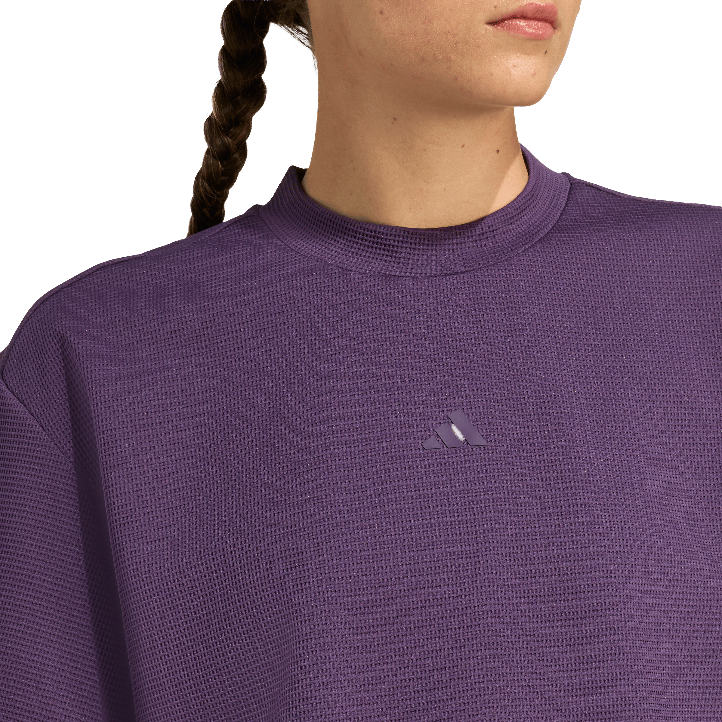 Womens adidas Yoga Motion Waffle Tee