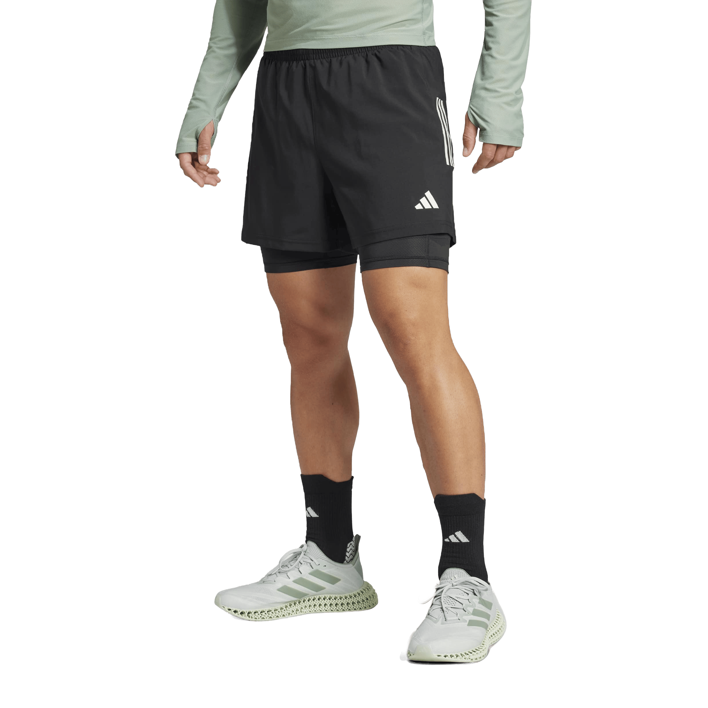 Mens adidas Own the Run Climacool 2-in-1 Shorts
