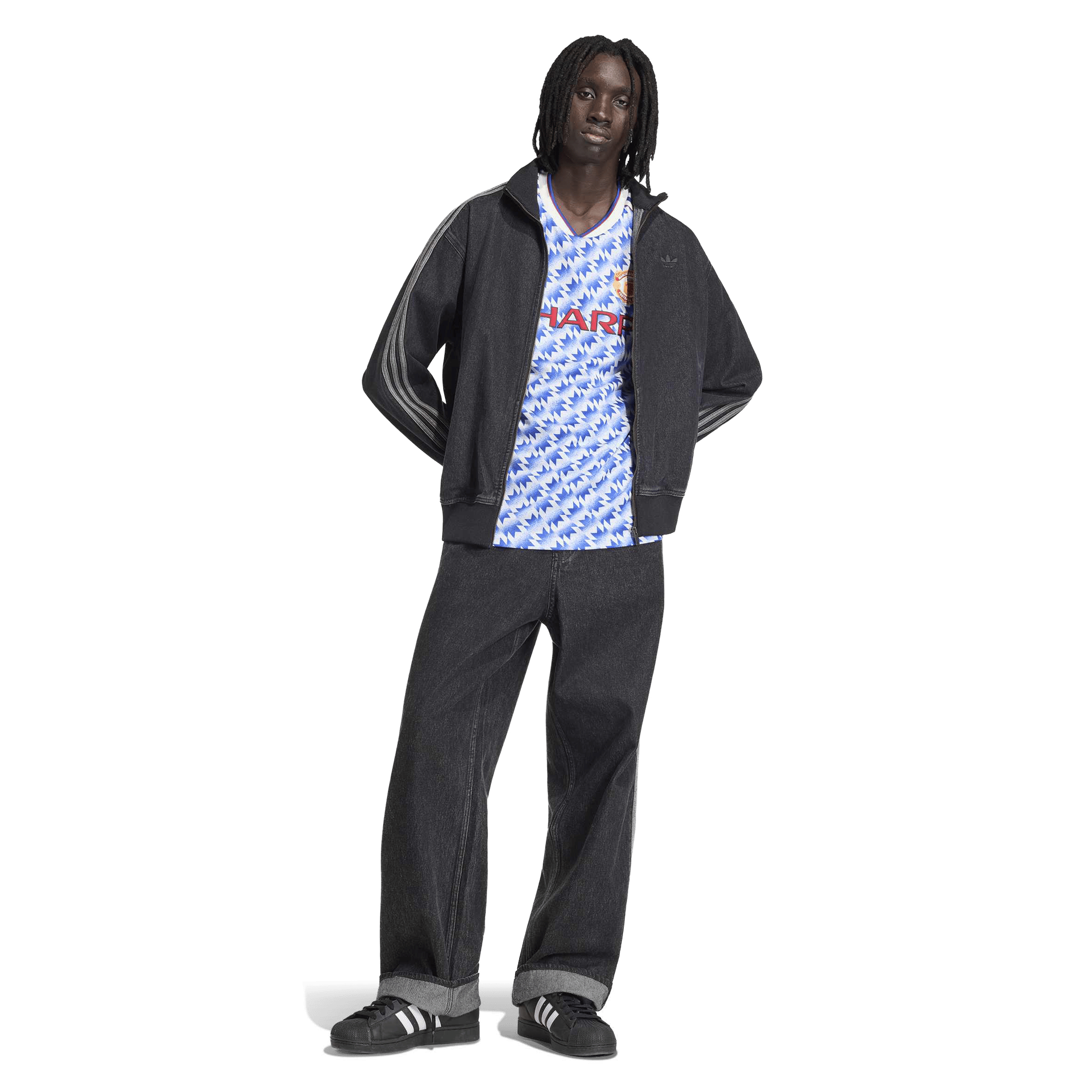 Unisex adidas Manchester United Away 90 Football Jersey