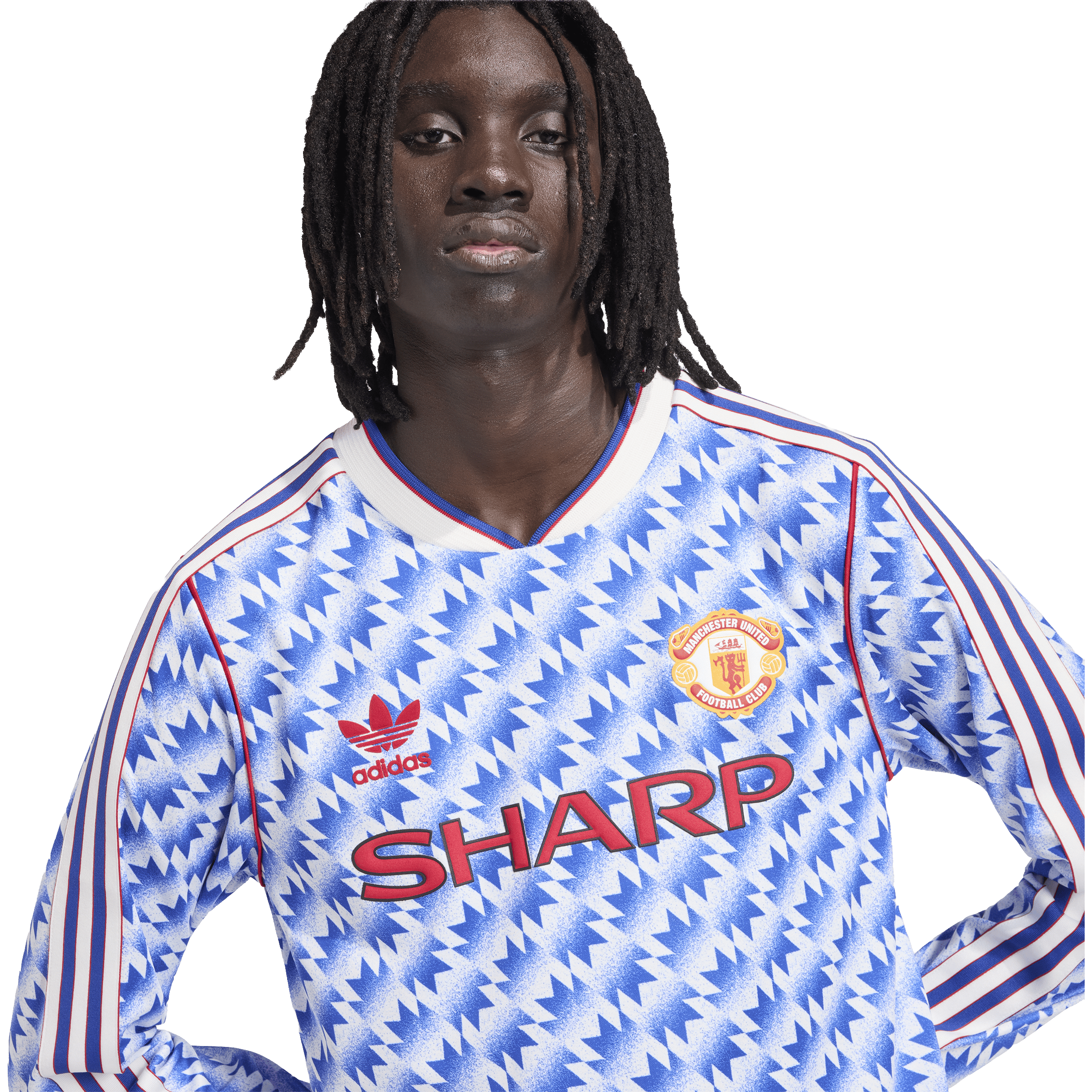 Unisex adidas Manchester United 90' Away Football Jersey