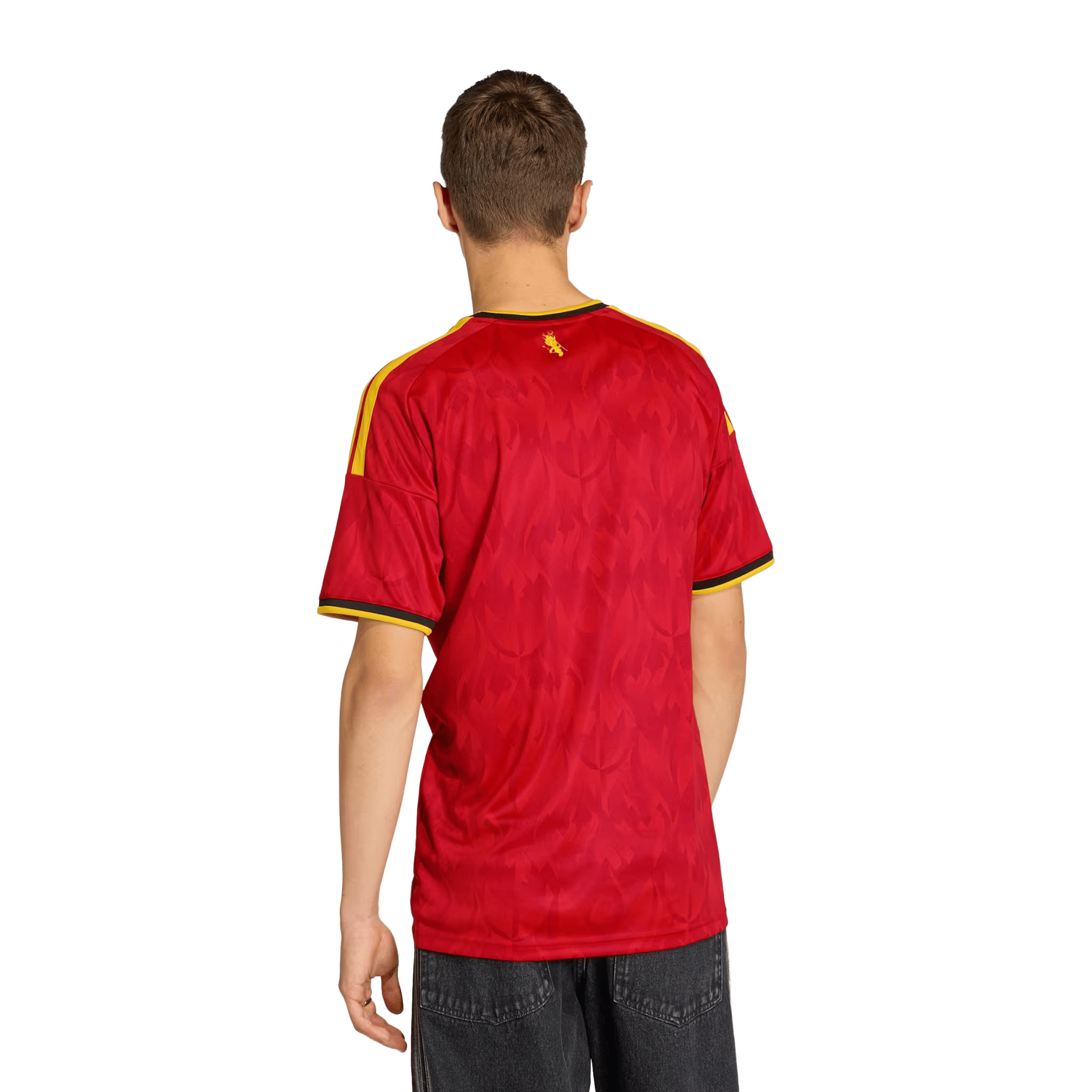 Mens adidas Belgium 26  Home Replica Football Jersey