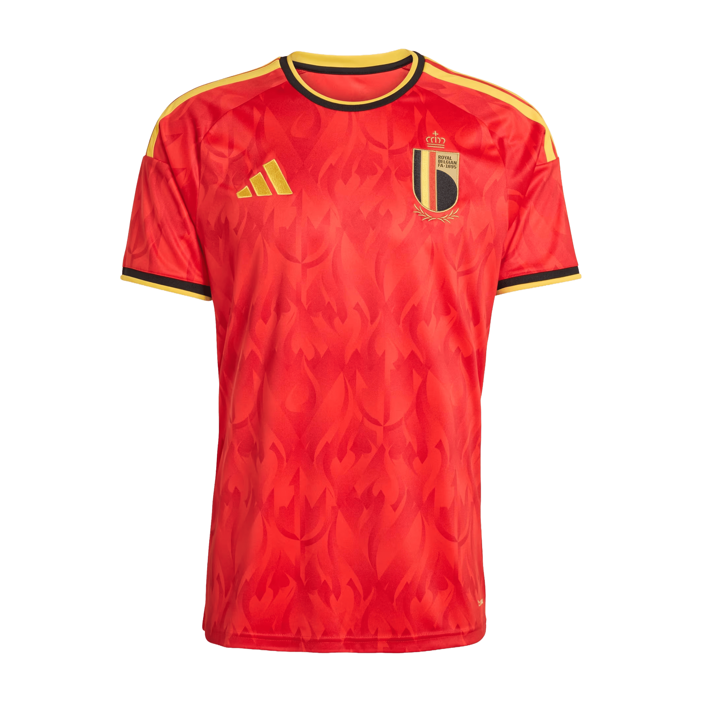 Mens adidas Belgium 26  Home Replica Football Jersey