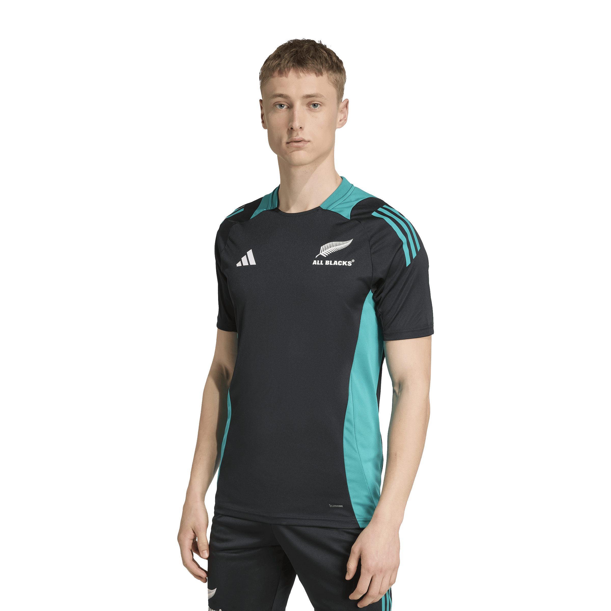 Mens adidas All Blacks Rugby Tee