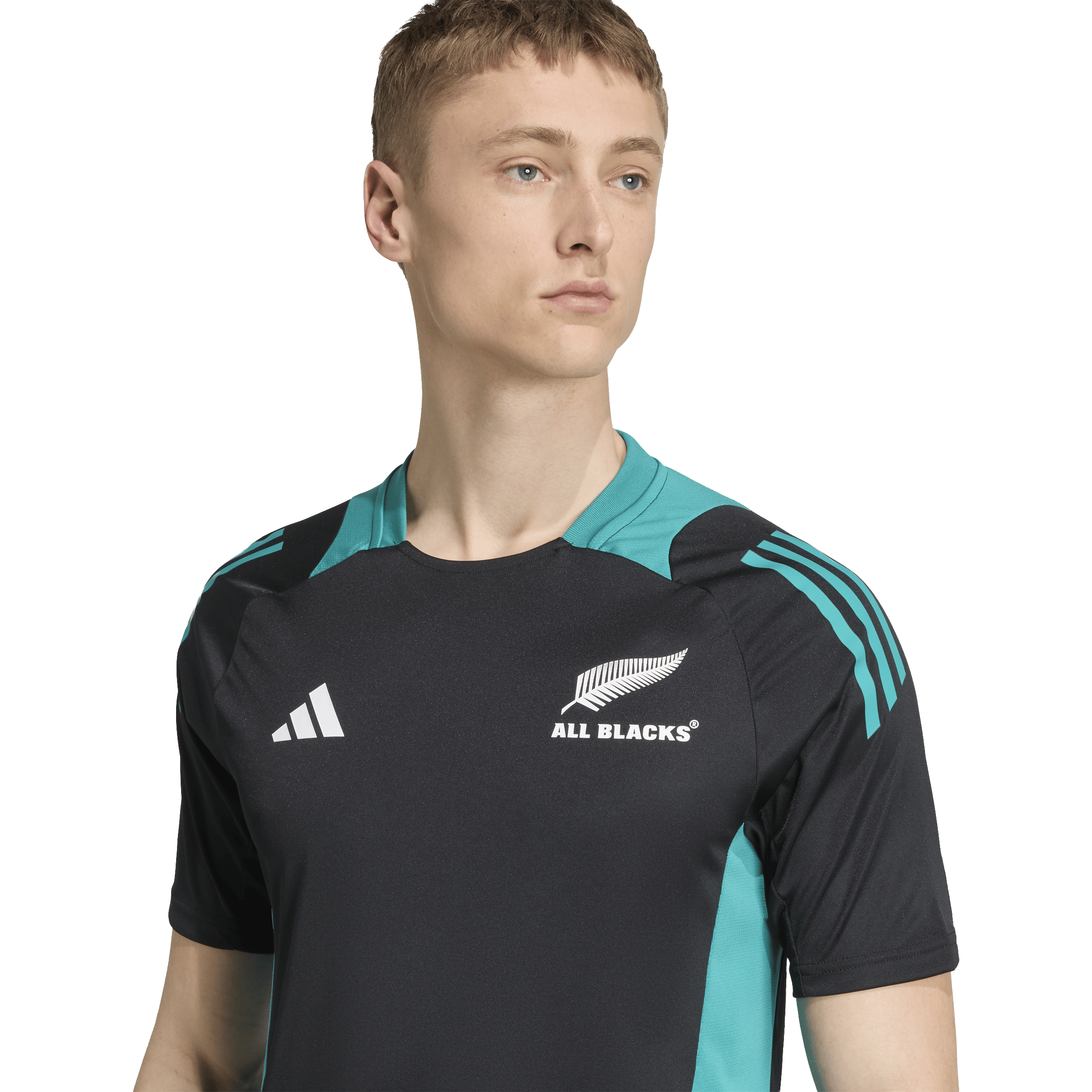 Mens adidas All Blacks Rugby Tee
