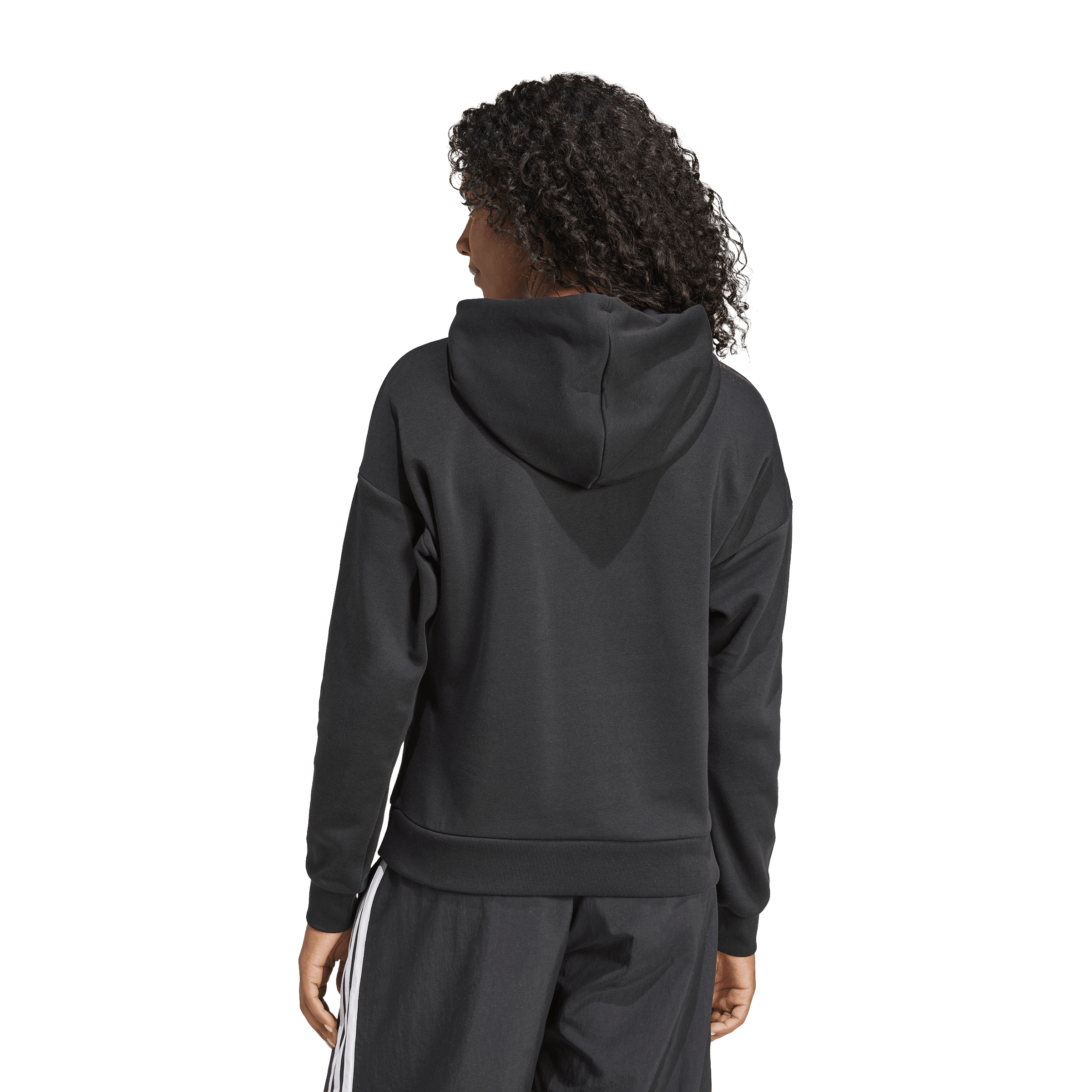 Womens adidas Essentials Small Logo Feel Cozy Hoodie