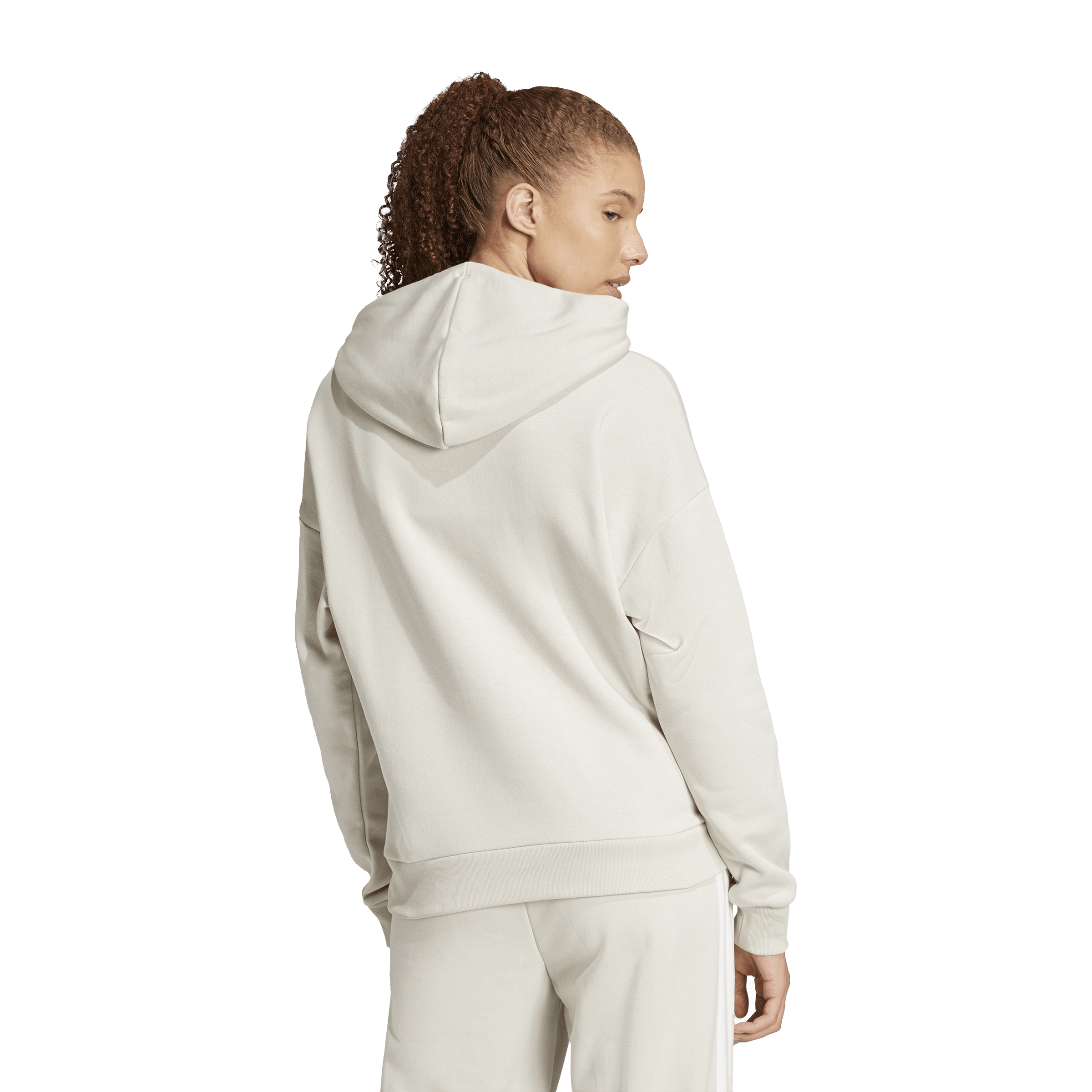 Womens adidas Essentials Small Logo Feel Cozy Hoodie